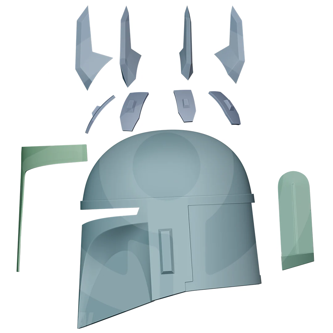 Space Super Commander Helmet File - Image 2