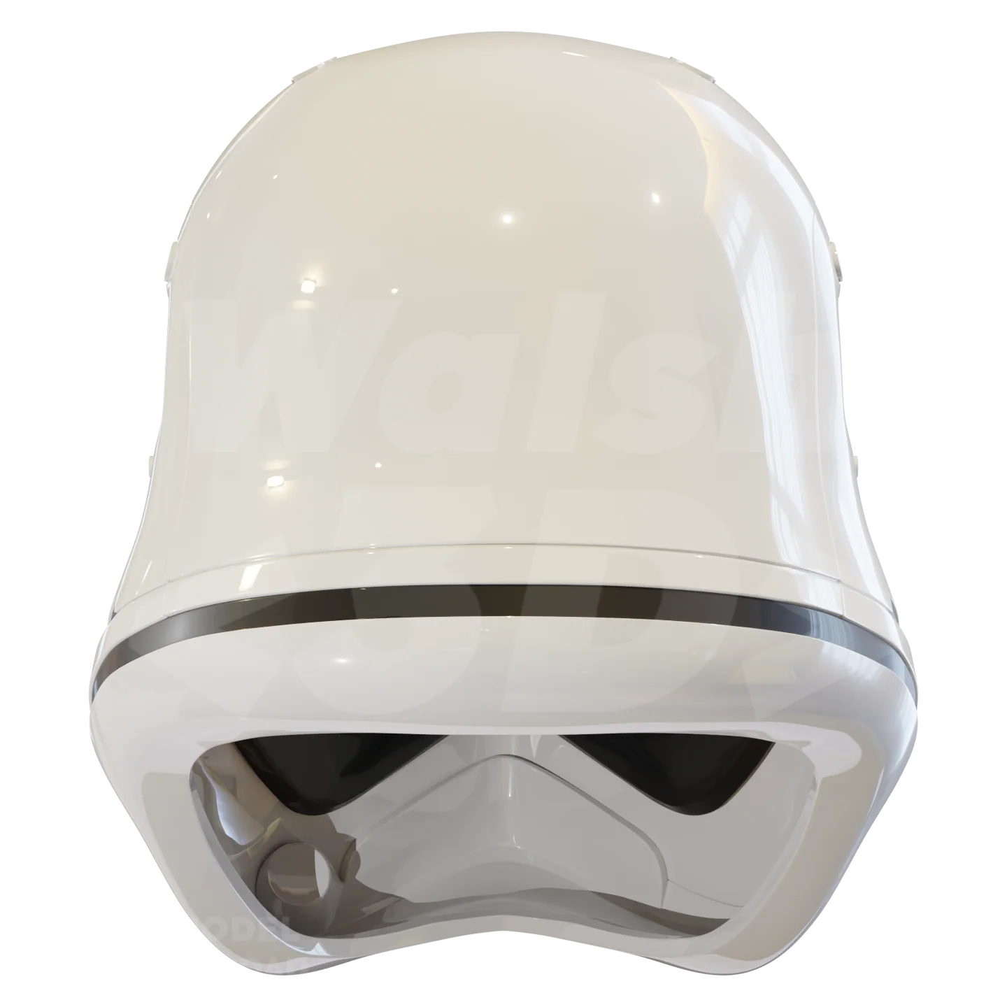 Space Trooper Helmet 3D Print Model - Image 5