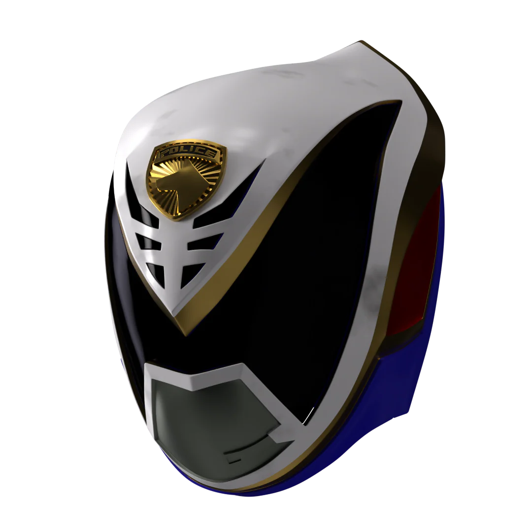 SPD Omega Ranger Helmet - 3D File - Image 7