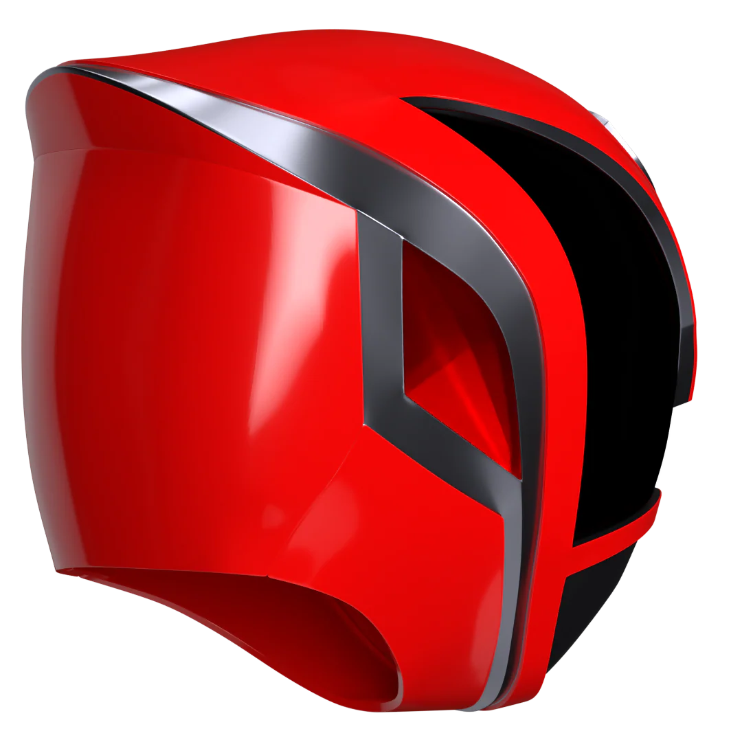 SPD Red Ranger Helmet - 3D File - Image 4