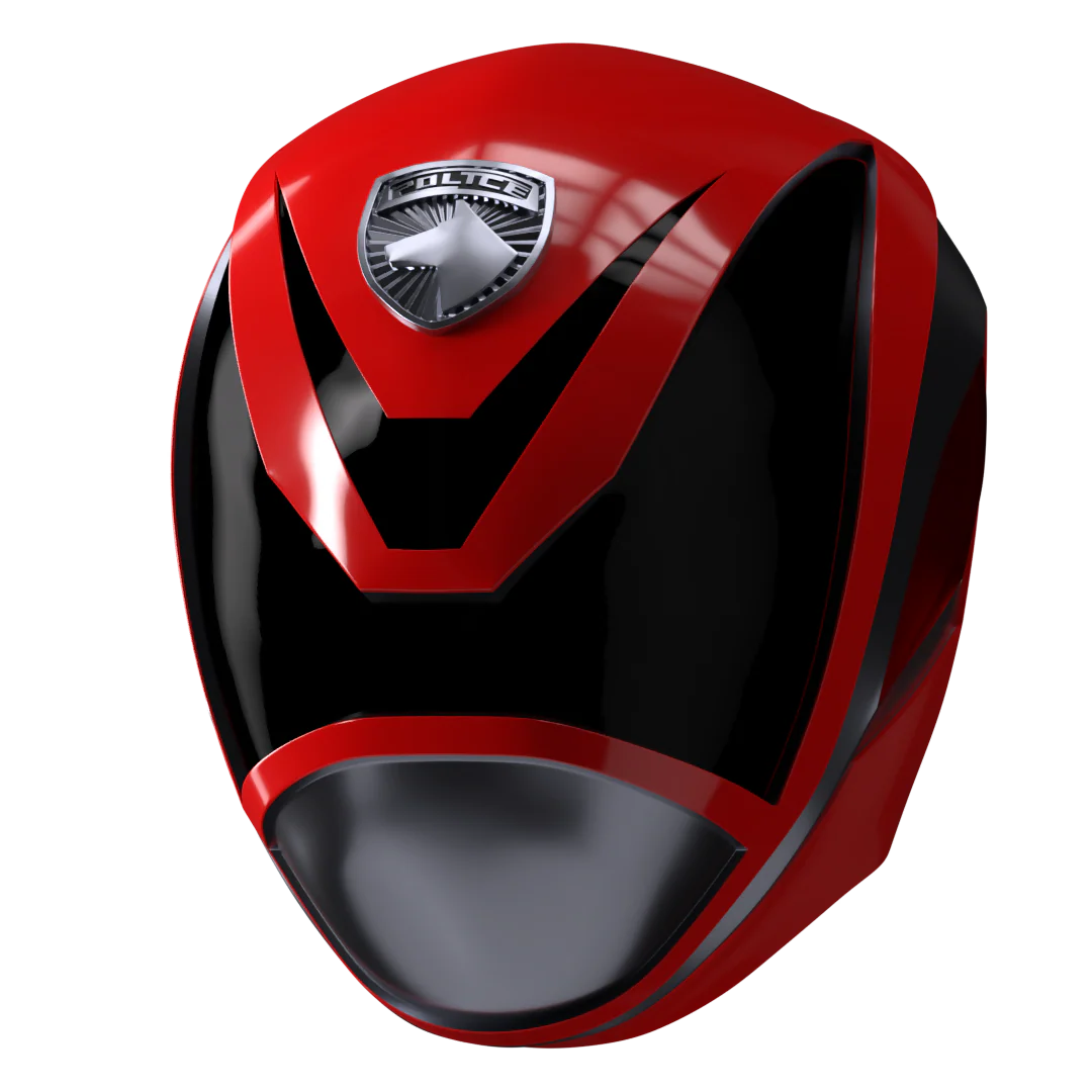 SPD Red Ranger Helmet - 3D File - Image 6
