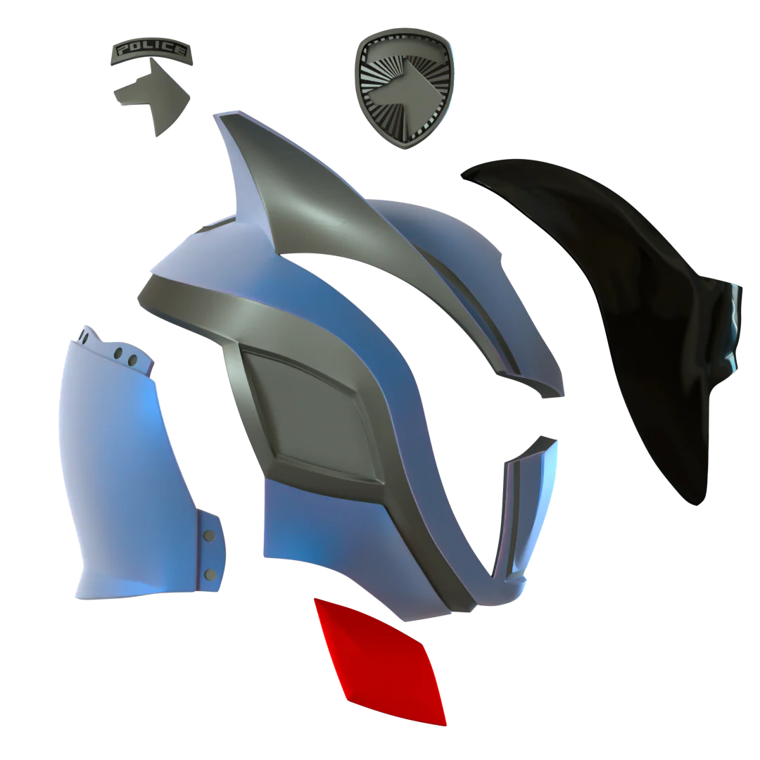 SPD Shadow Ranger Helmet - 3D File - Image 9