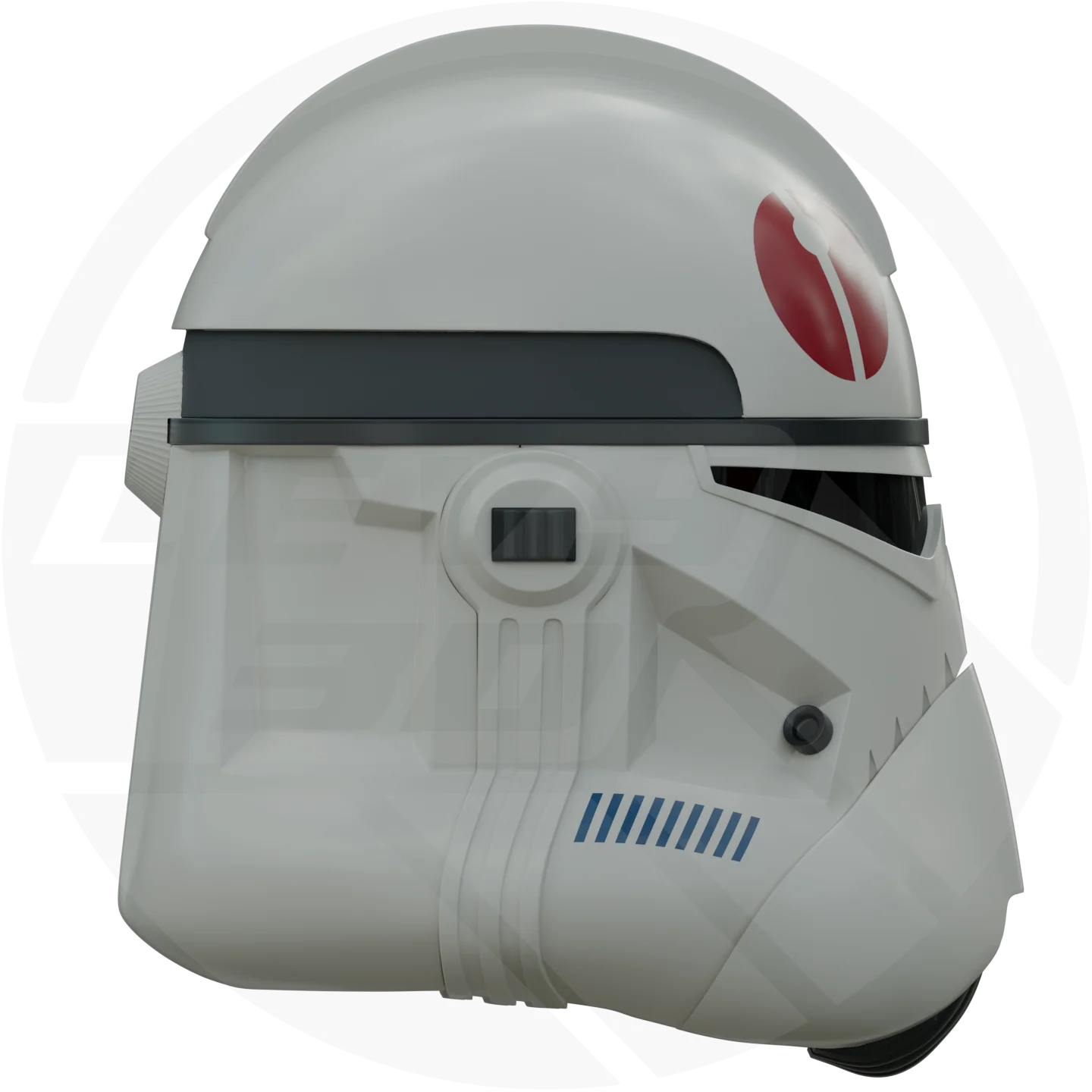 Speeder Bike Trooper / Commander Helmet 3D printable Model - Image 4