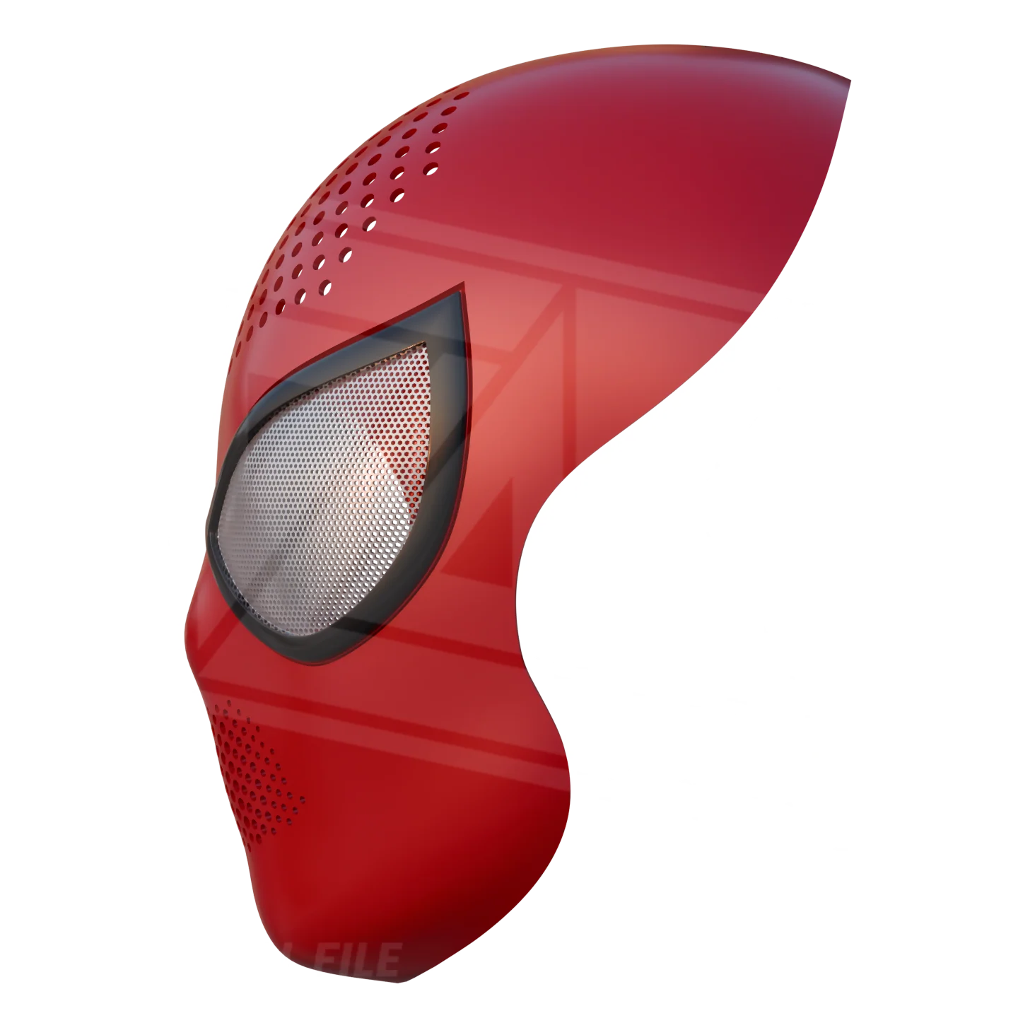 Amazing Spider Hero 2014 Faceshell 3D Model - Image 3