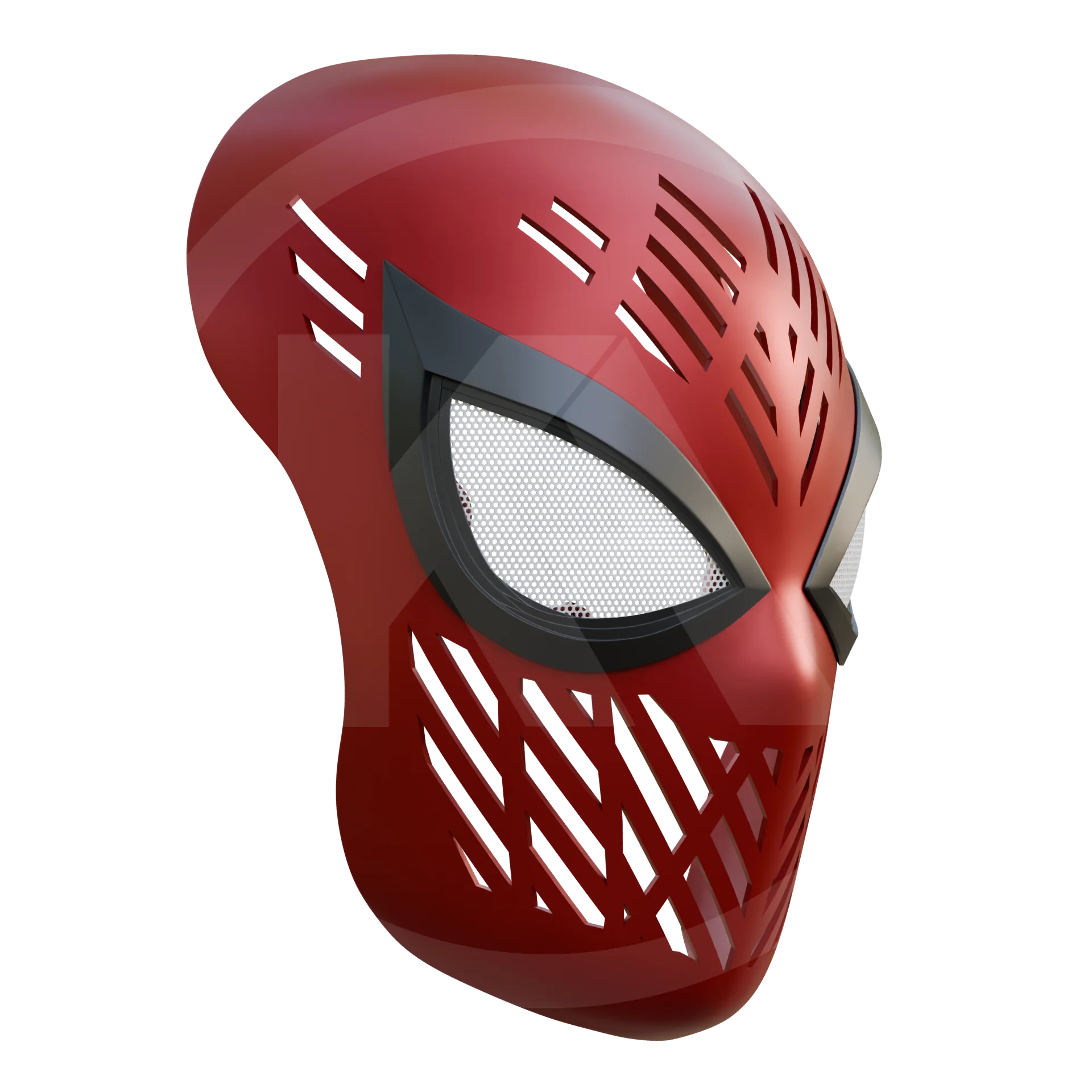 Spider Hero Advanced V2 Faceshell 3D Printable File - Image 3