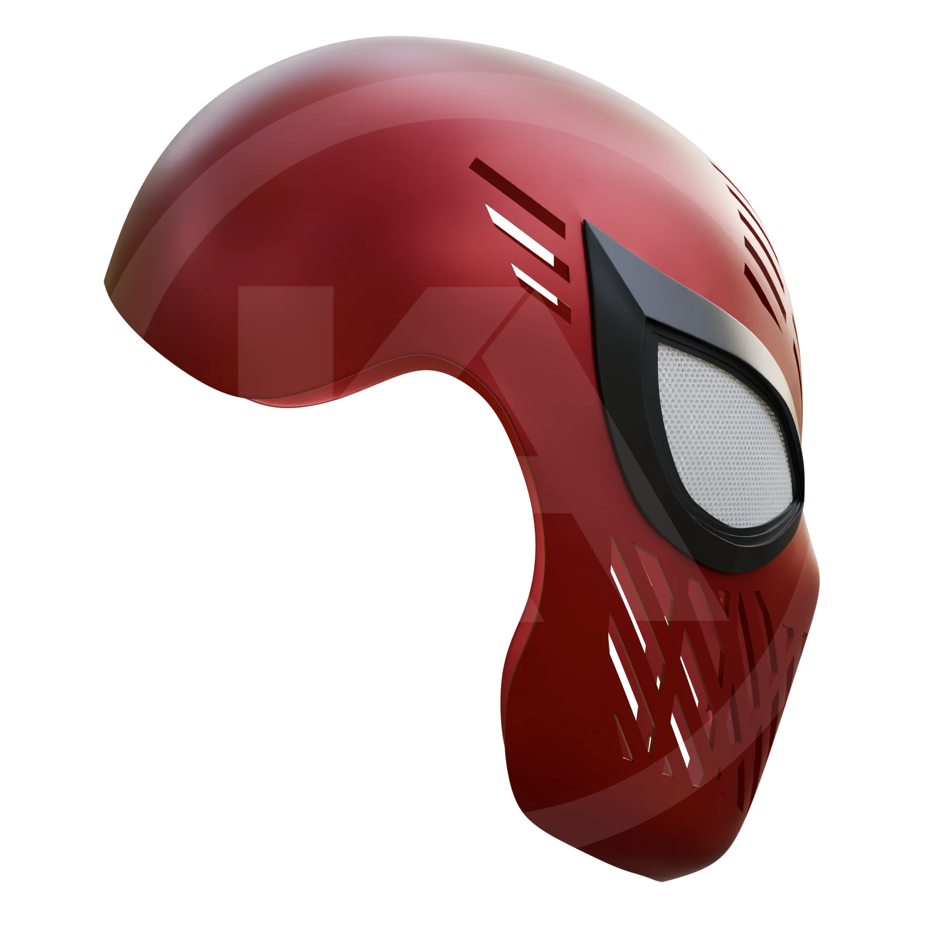 Spider Hero Advanced V2 Faceshell 3D Printable File - Image 5