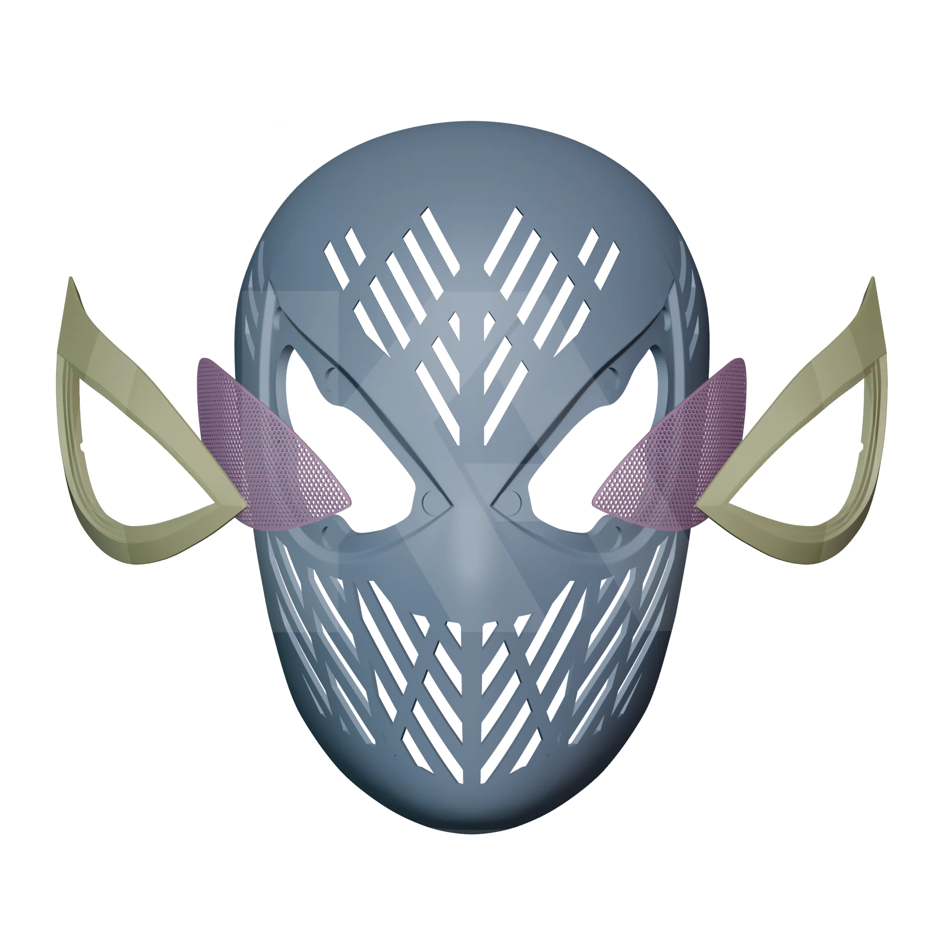 Spider Hero Advanced V2 Faceshell 3D Printable File - Image 9