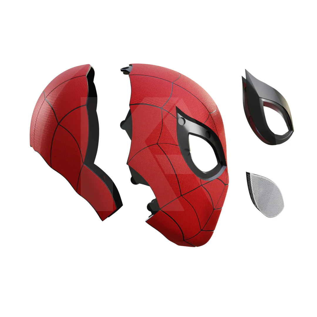 Spider Hero Classic Helmet 3D Printable Model - Image 2