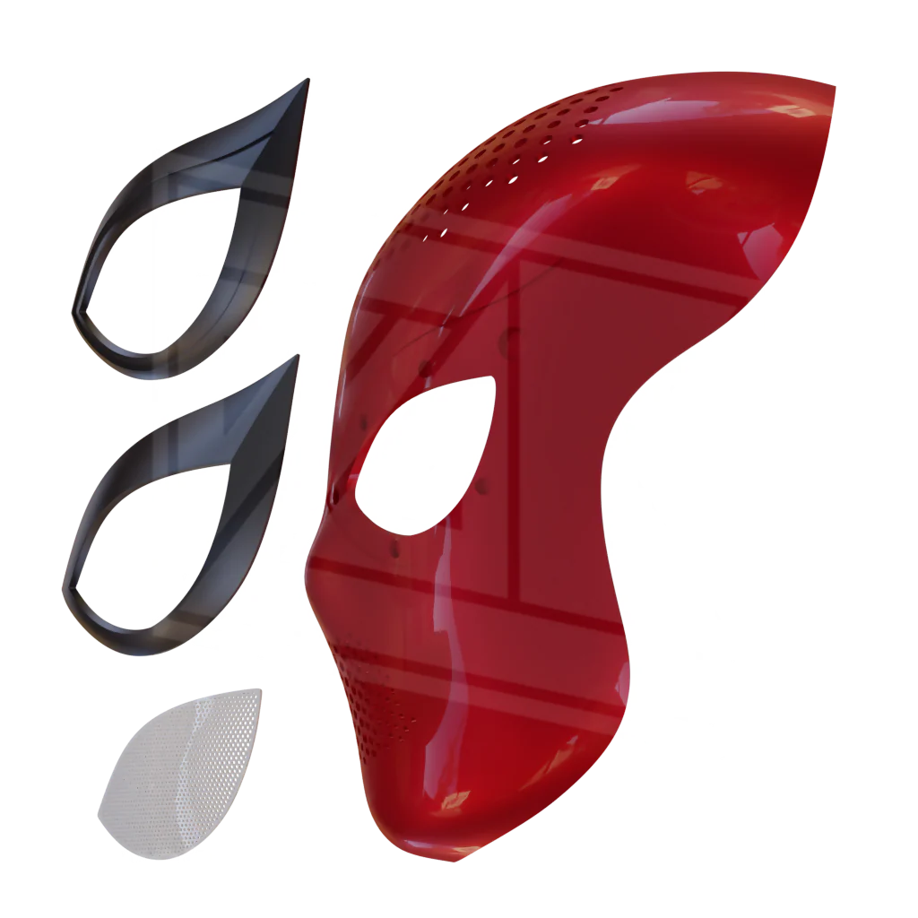 Spider Hero Game Faceshell 3D Model - Image 2
