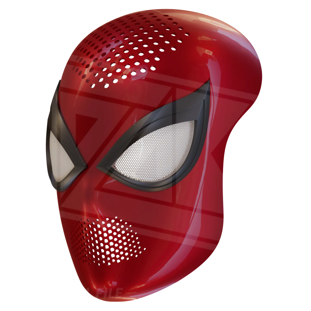 Spider Hero Game Faceshell 3D Model - Image 3