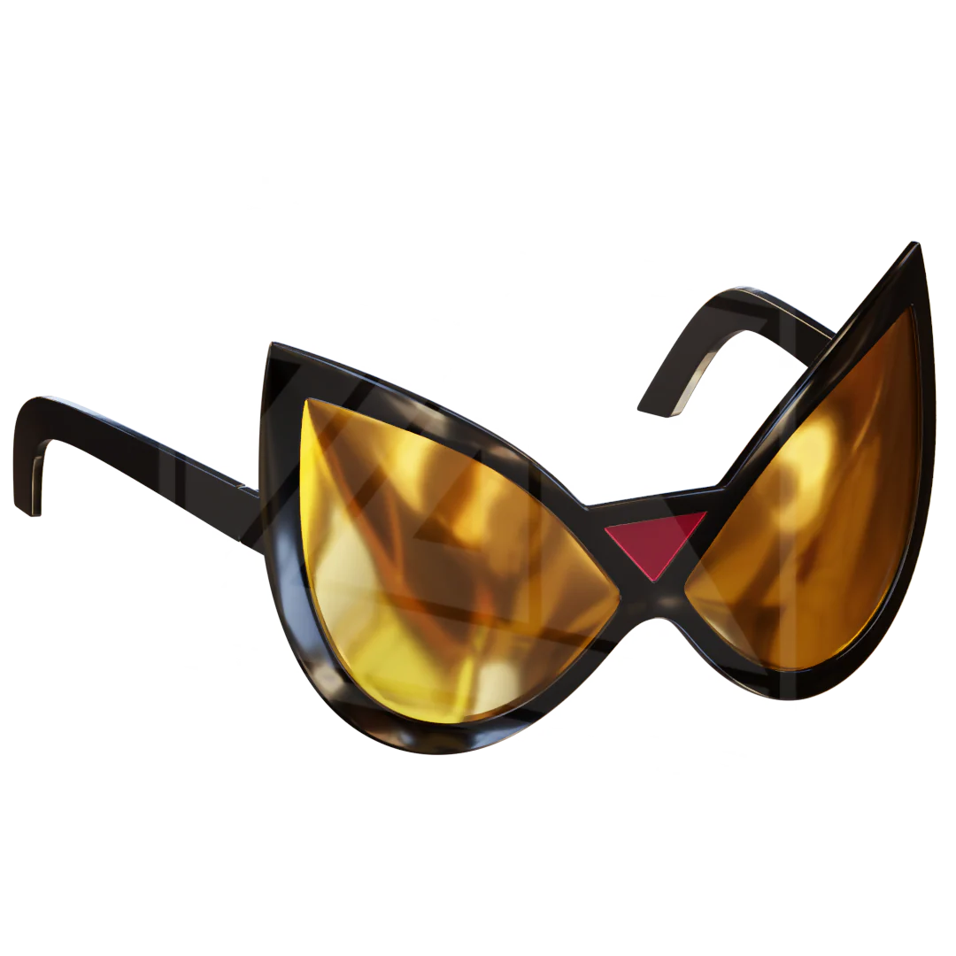 Spider Hero Glasses 3D Model - Image 4