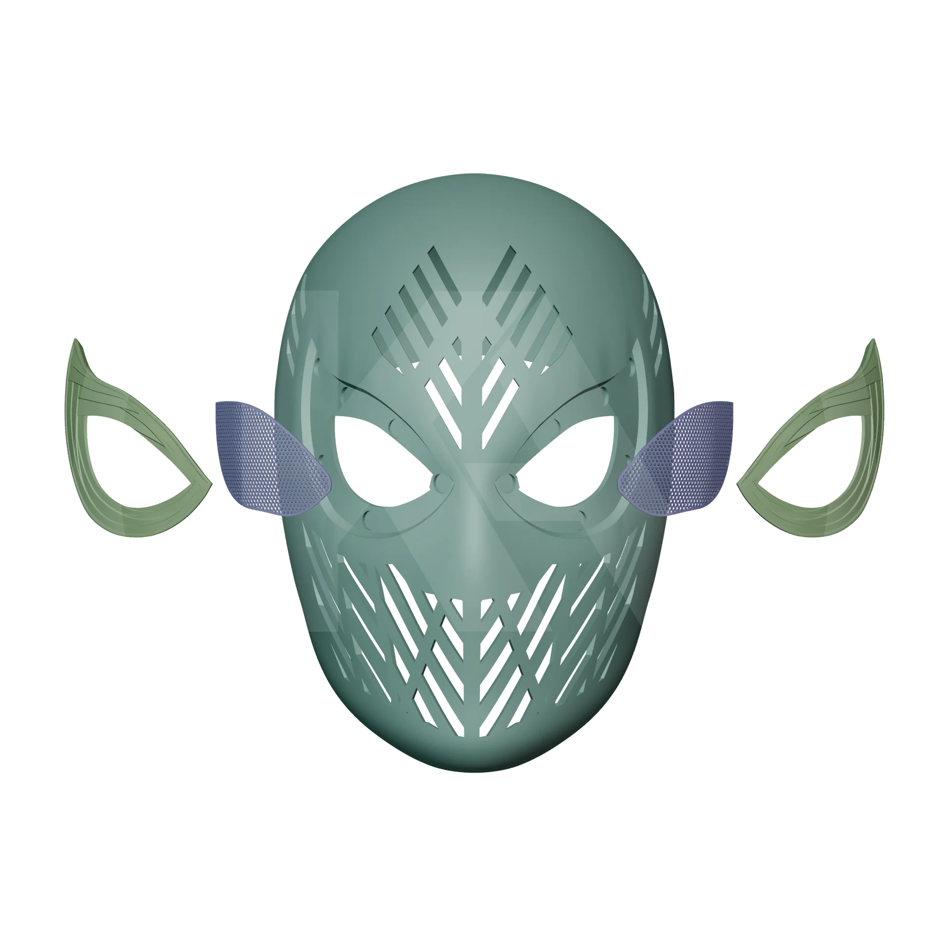 Spider Hero MCU NWH/FFH Faceshell 3D Printable File - Image 9