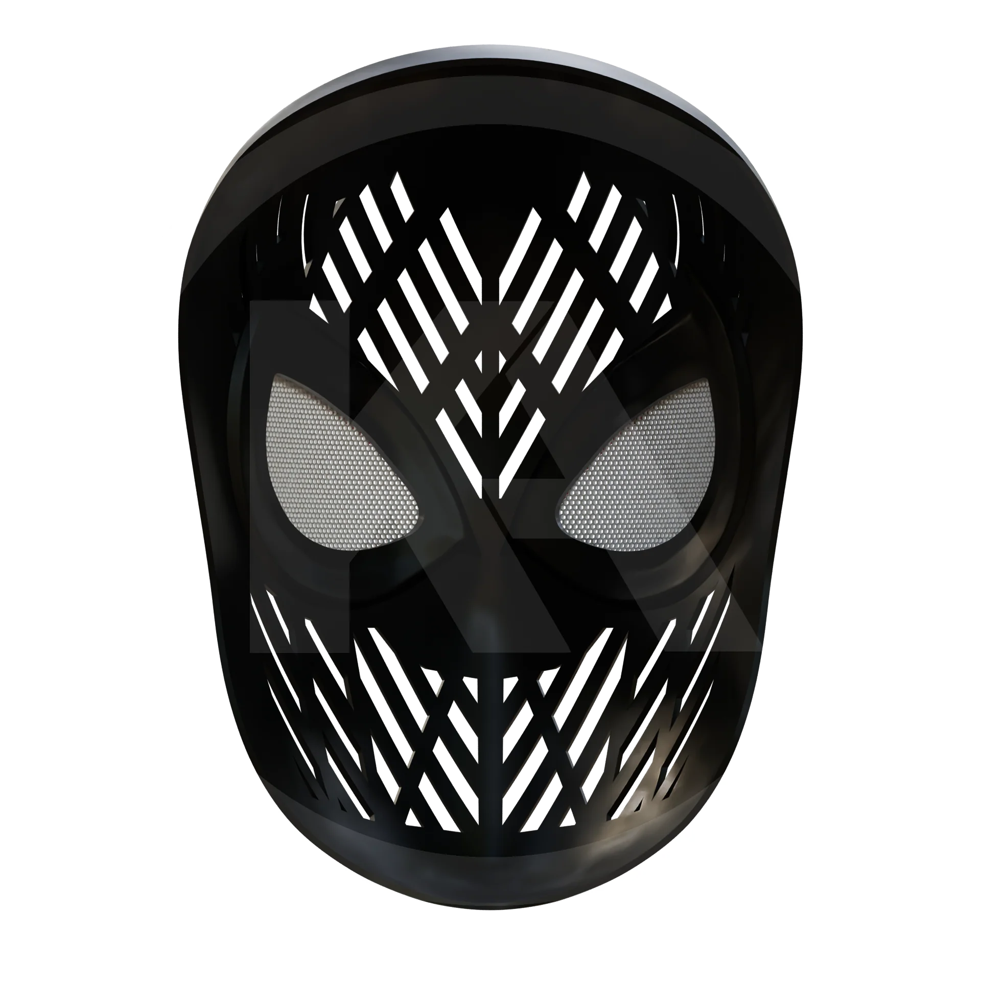 Spider Hero Miles Faceshell 3D printable model - Image 5