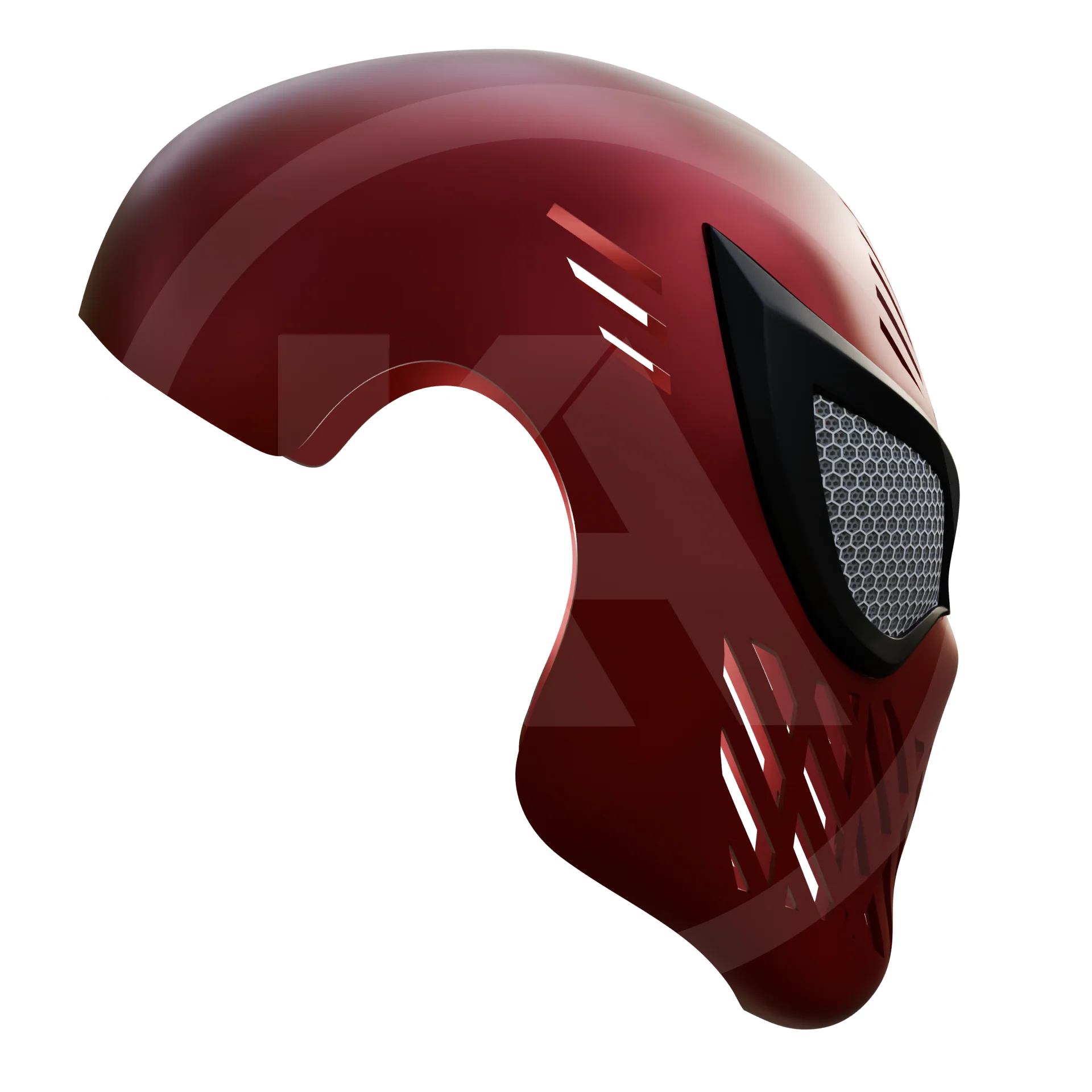 Spider Hero Rivals Faceshell 3D Printable Model - Image 5