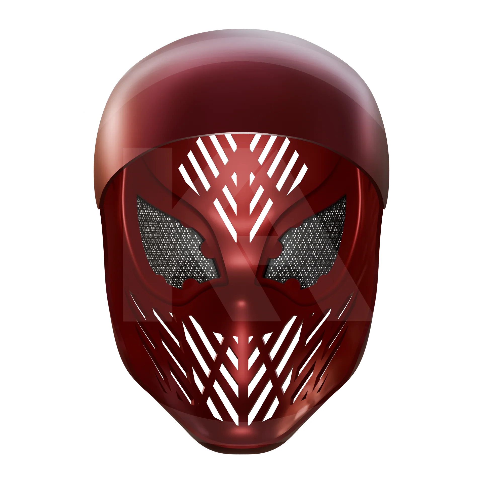 Spider Hero Rivals Faceshell 3D Printable Model - Image 6