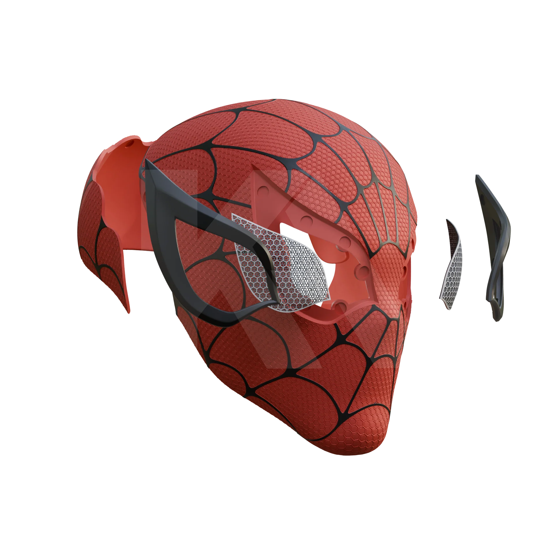 Spider Hero Rivals Helmet 3D Printable Model - Image 10