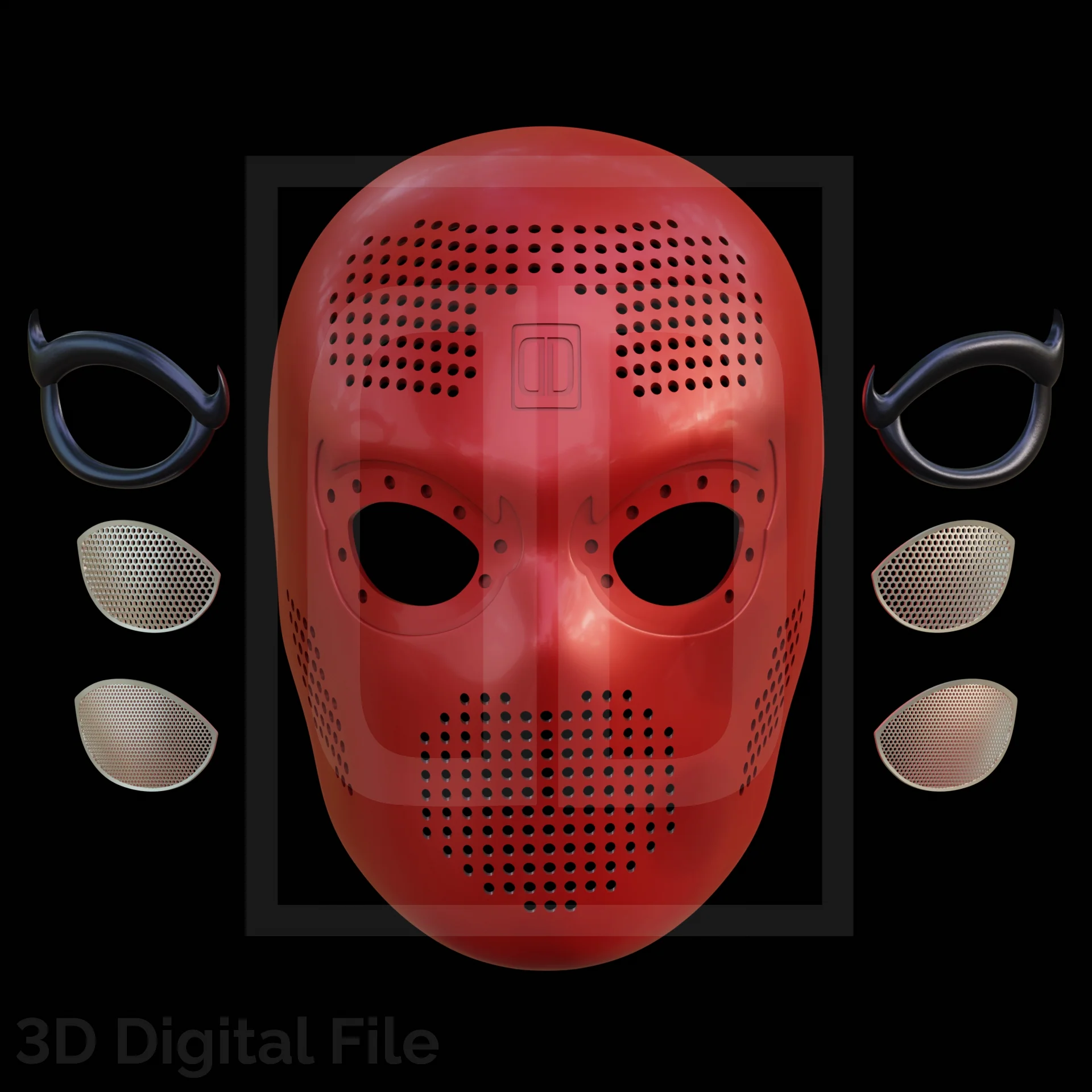 Webslinger Island Faceshell 3D Model - Image 2