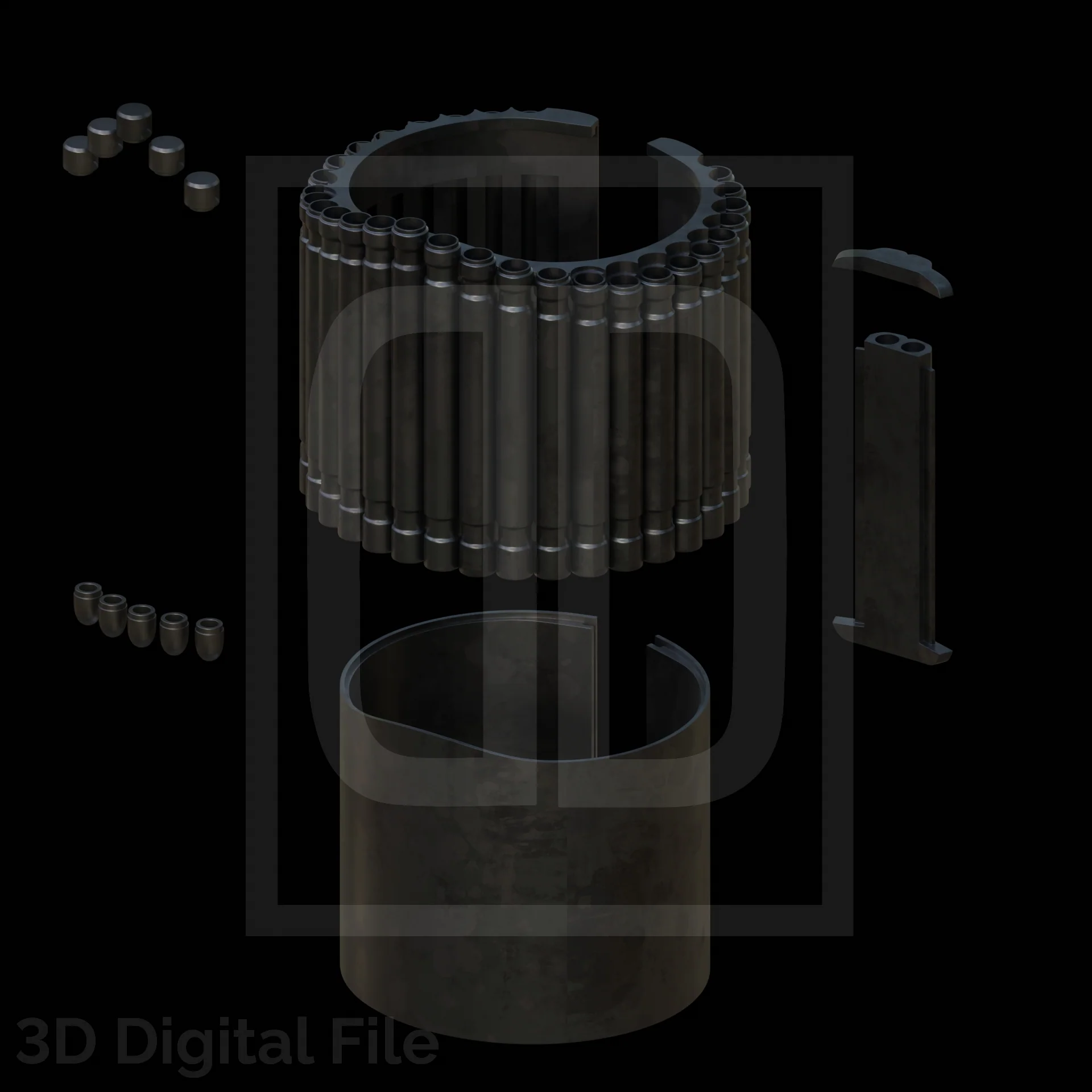 Spider Spy Wrist Shock - 3D Model - Image 2