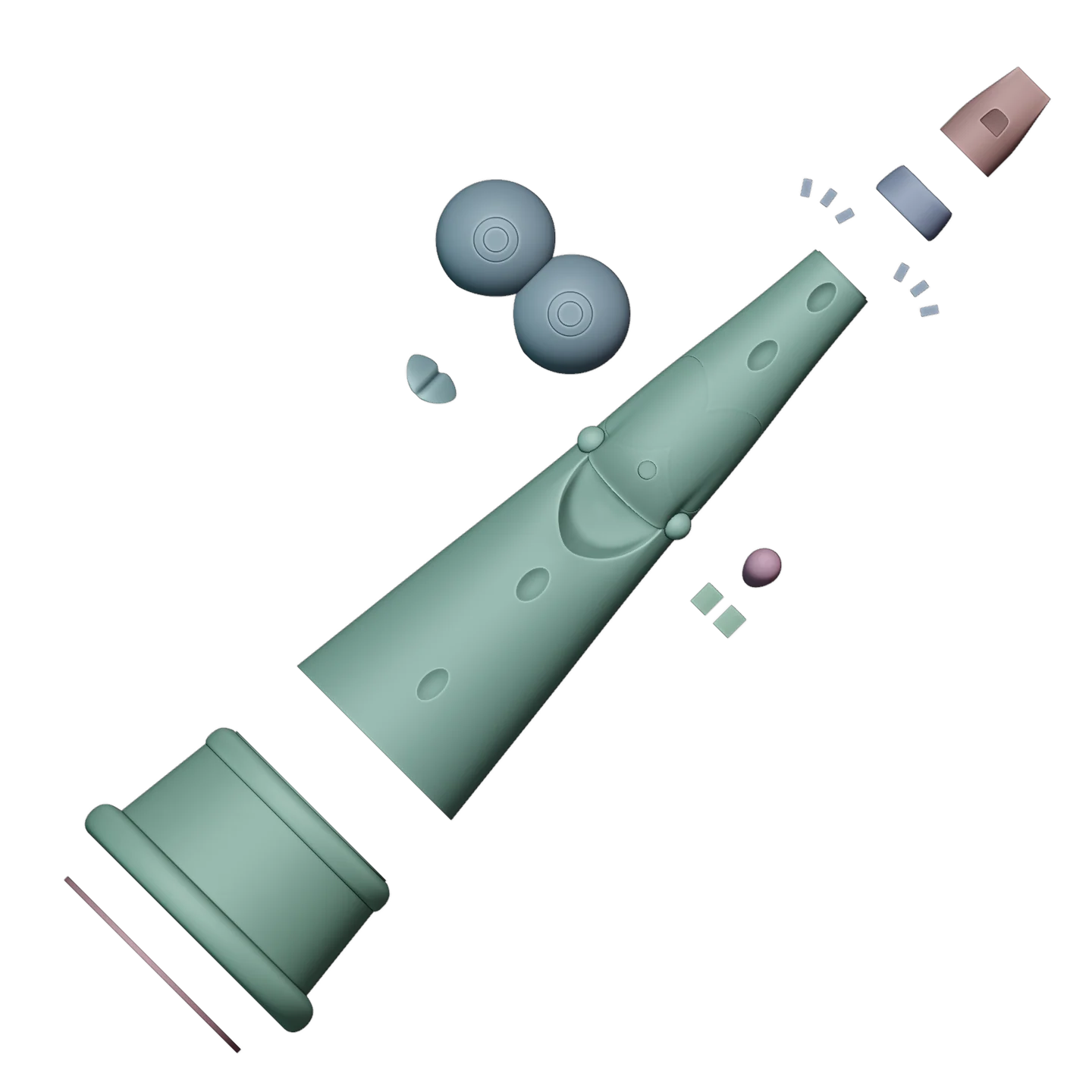 Spongebob Clarinet - 3D File - Image 7
