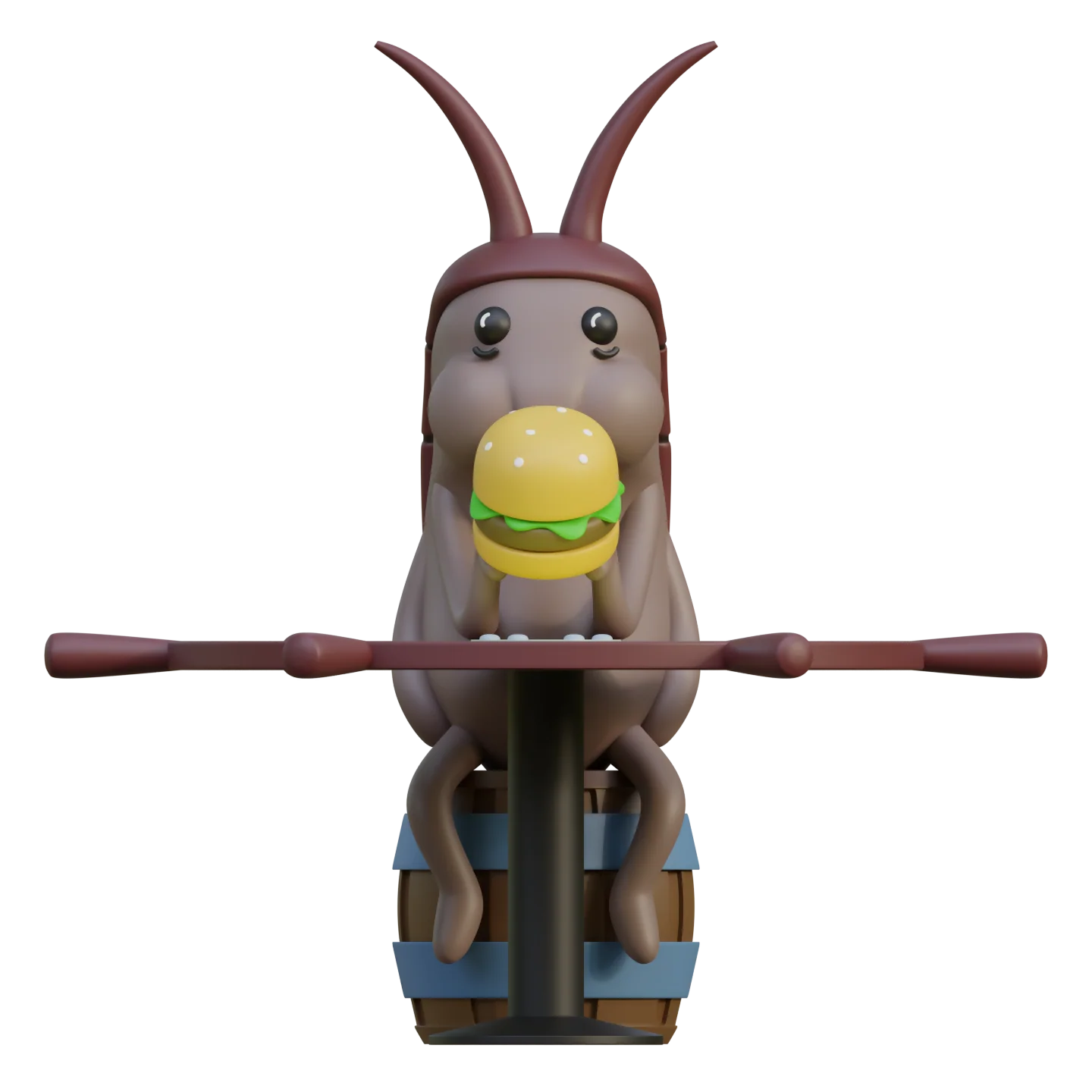 Spongebob Cockroach Eating 3D File - Image 3