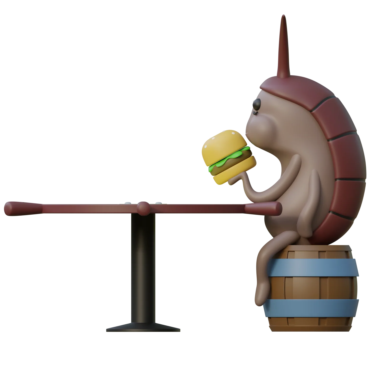 Spongebob Cockroach Eating 3D File - Image 4