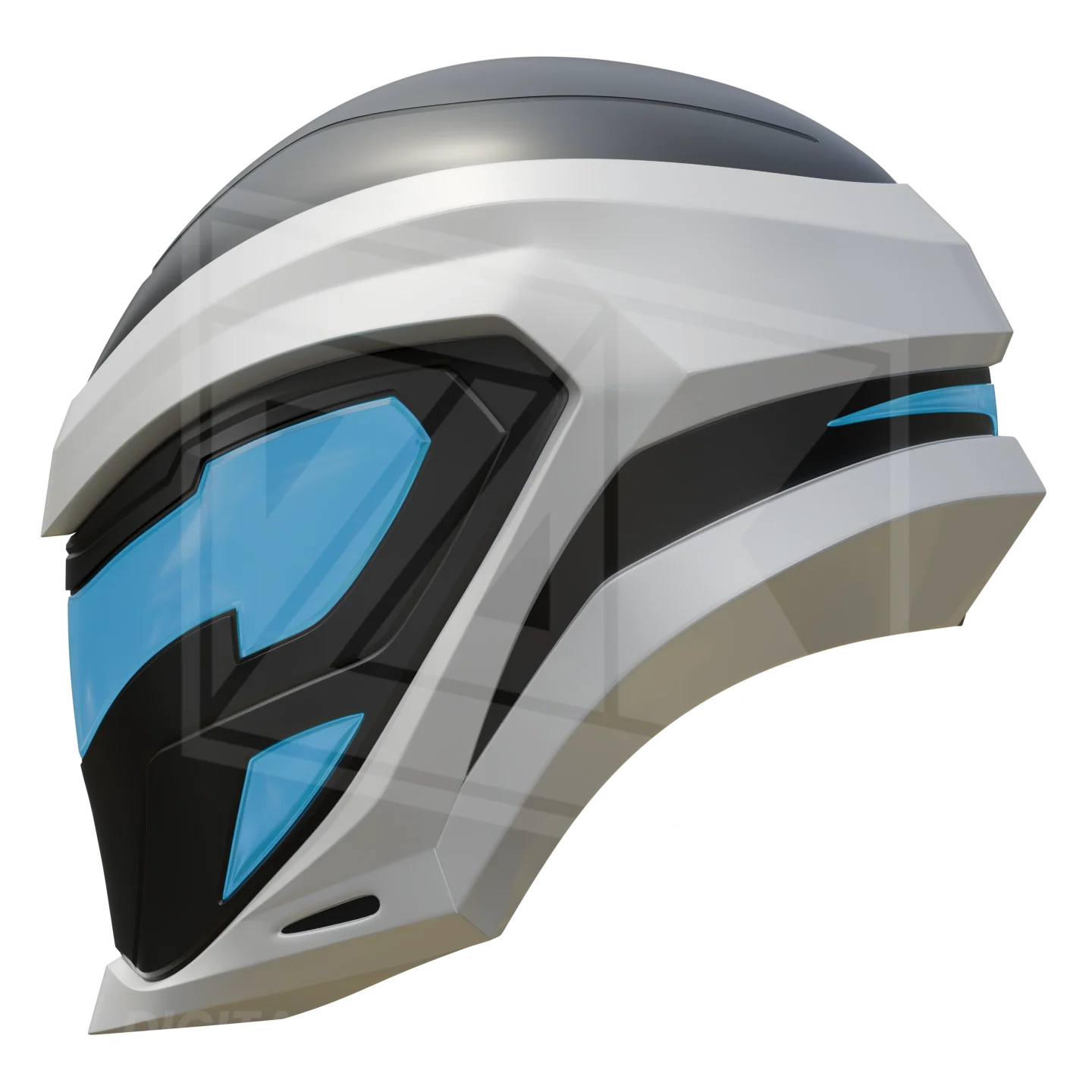 Steel Helmet 3D Model - Image 4