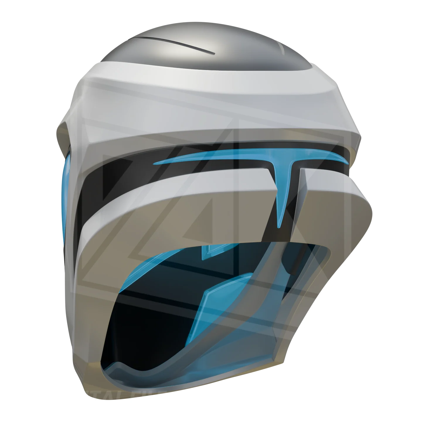 Steel Helmet 3D Model - Image 6