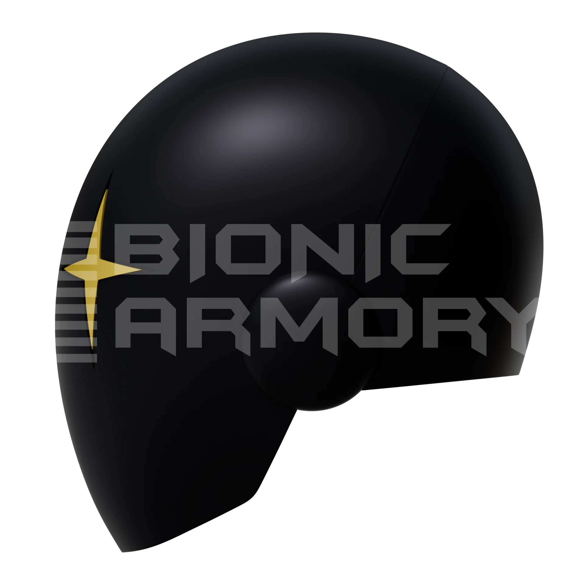 Stroker Cartoon Helmet 3D Model - Image 9