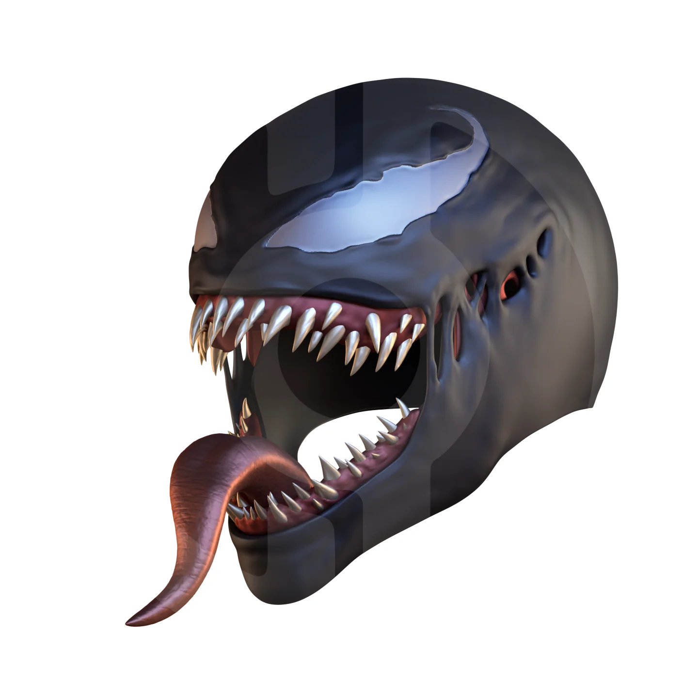 Symbiote Villain Helmet File - Image 3