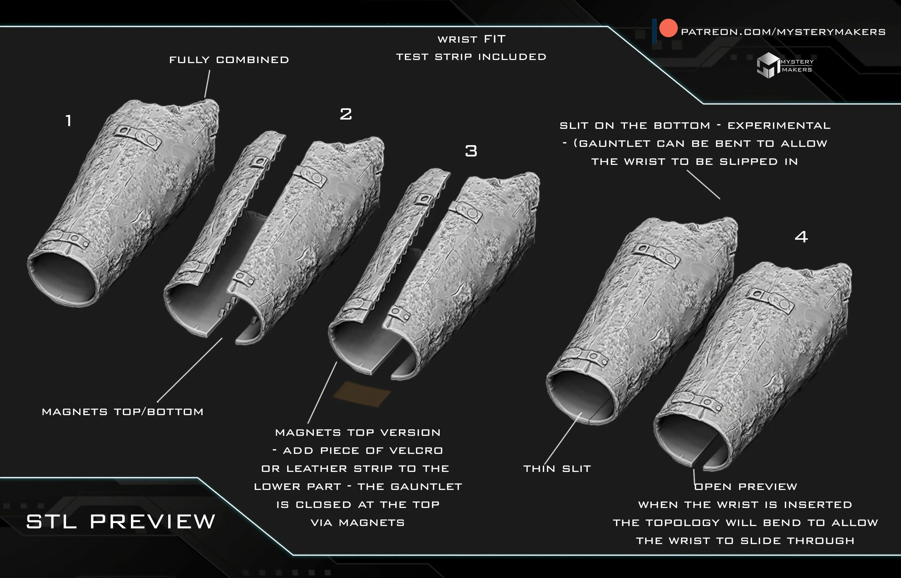 The Stranger Qimir gauntlet - Image 3