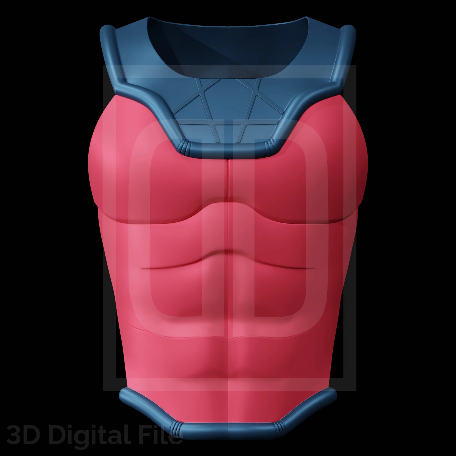 Thieve Card Magician 97 Armor 3D Model - Image 3