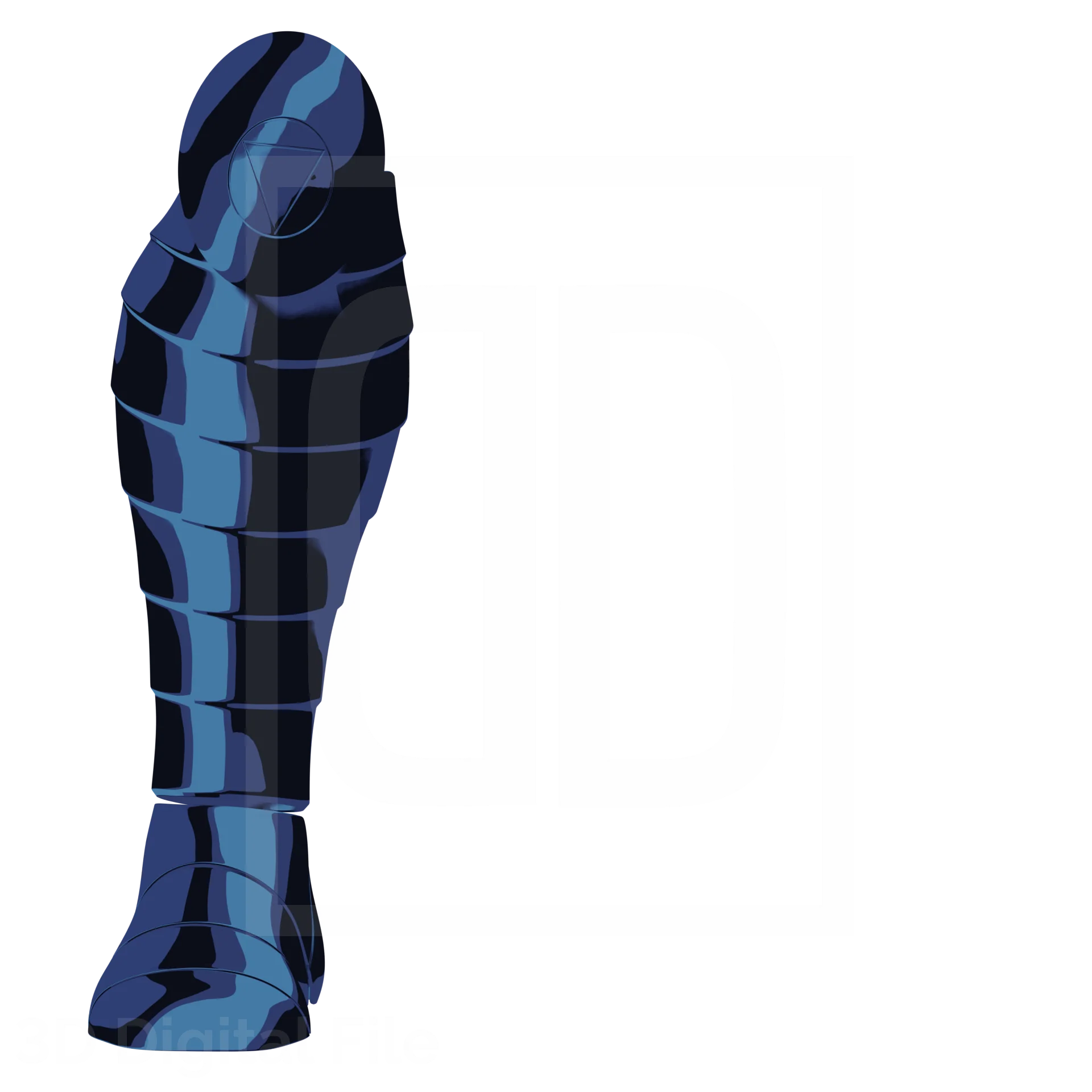 Thieve Card Magician 97 Armor 3D Model - Image 8