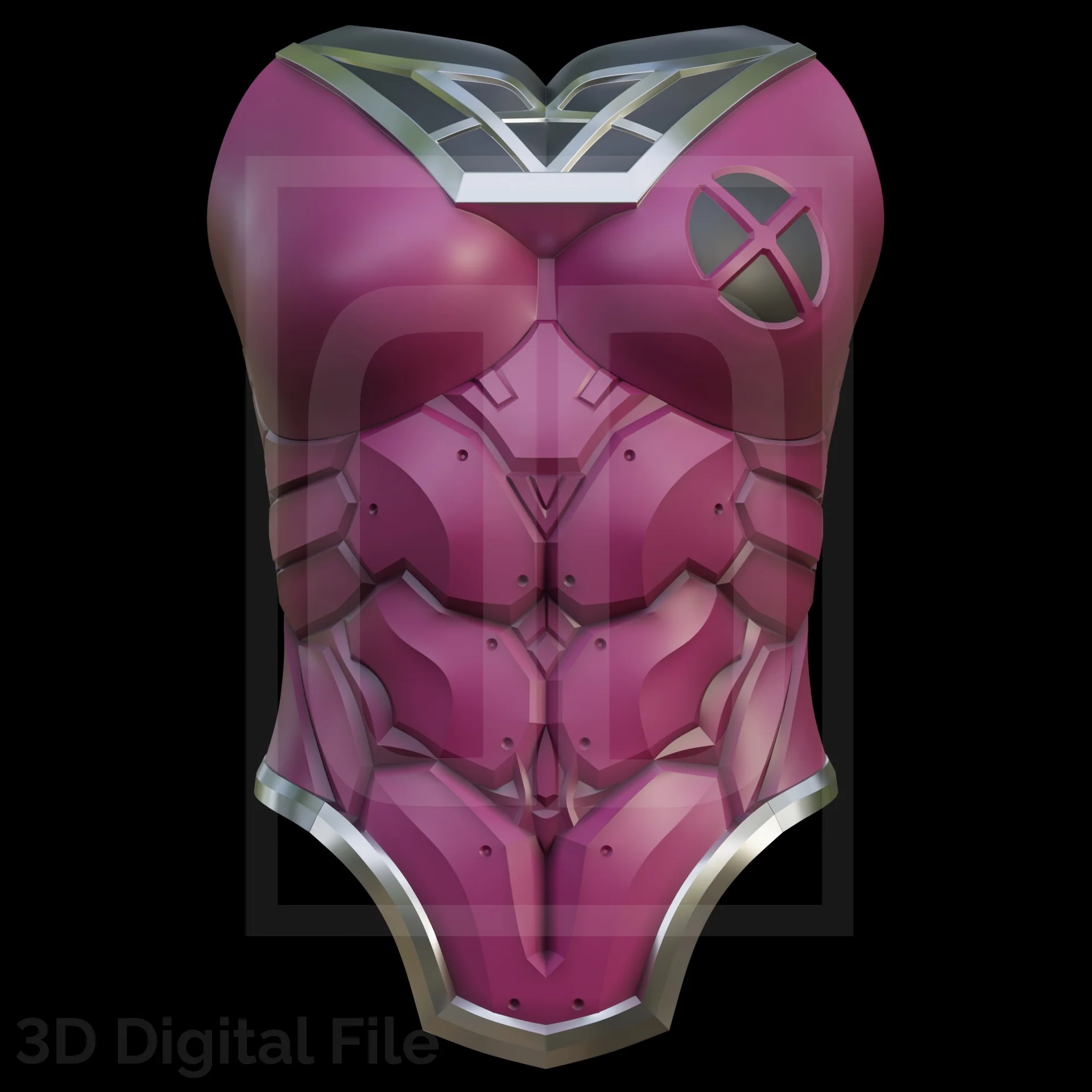 Thieve Card Magician Armor - MR Game 3D Model - Image 4