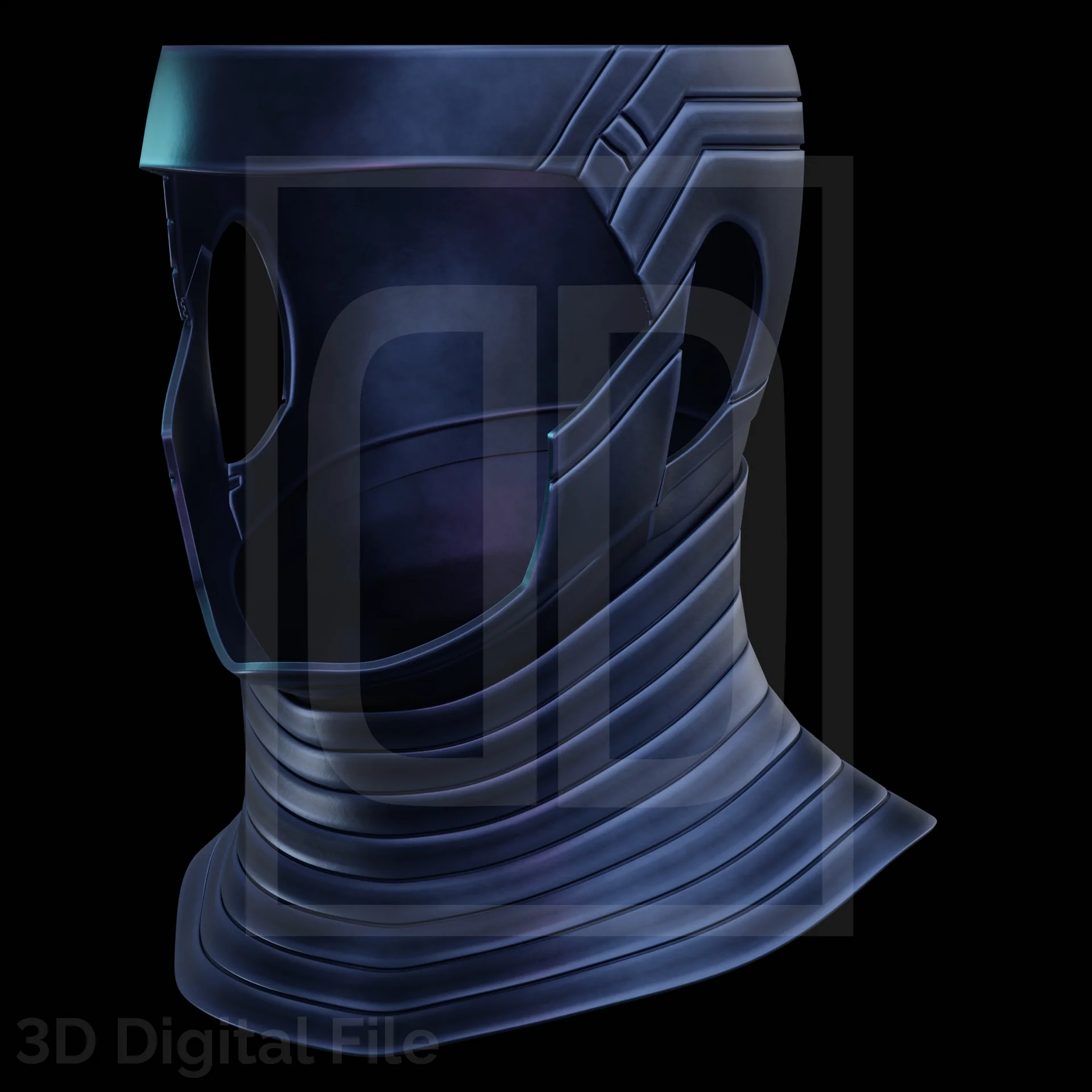 Thieve Card Magician Mask - 3D Model - Image 3