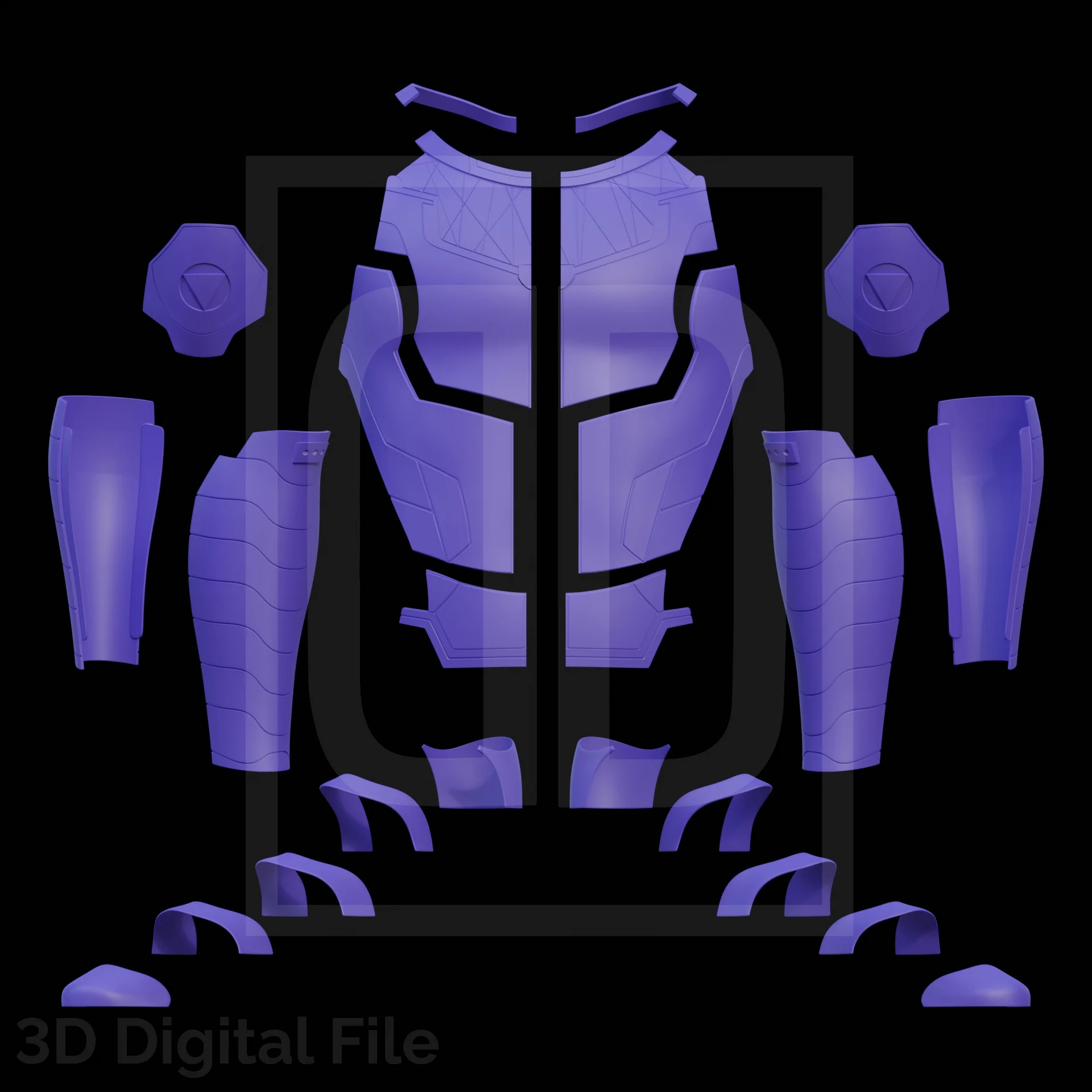 Thieve Card MagicianArmor and Boots 3D Model - Image 2