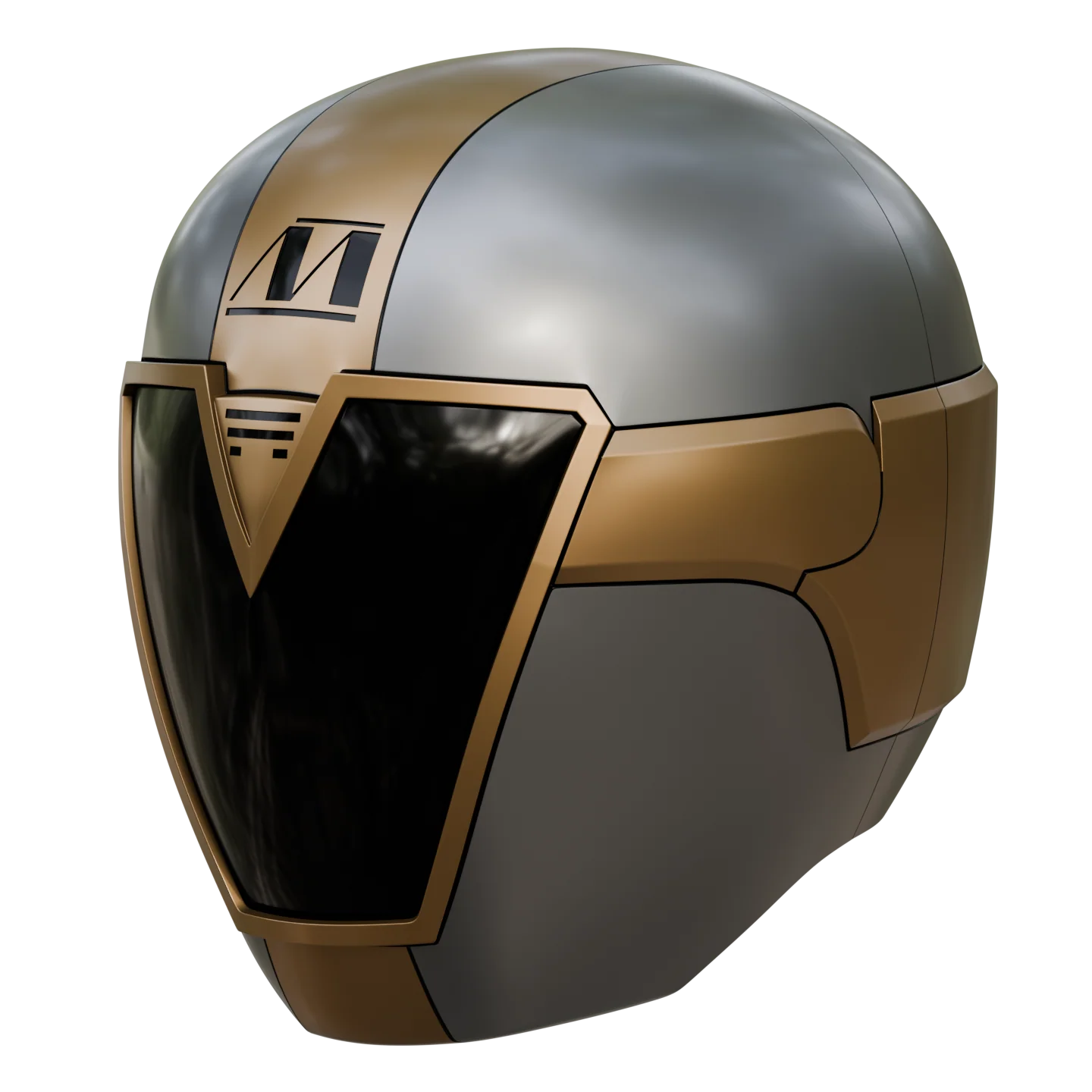 Titanium Ranger Helmet 3D Model - Image 3