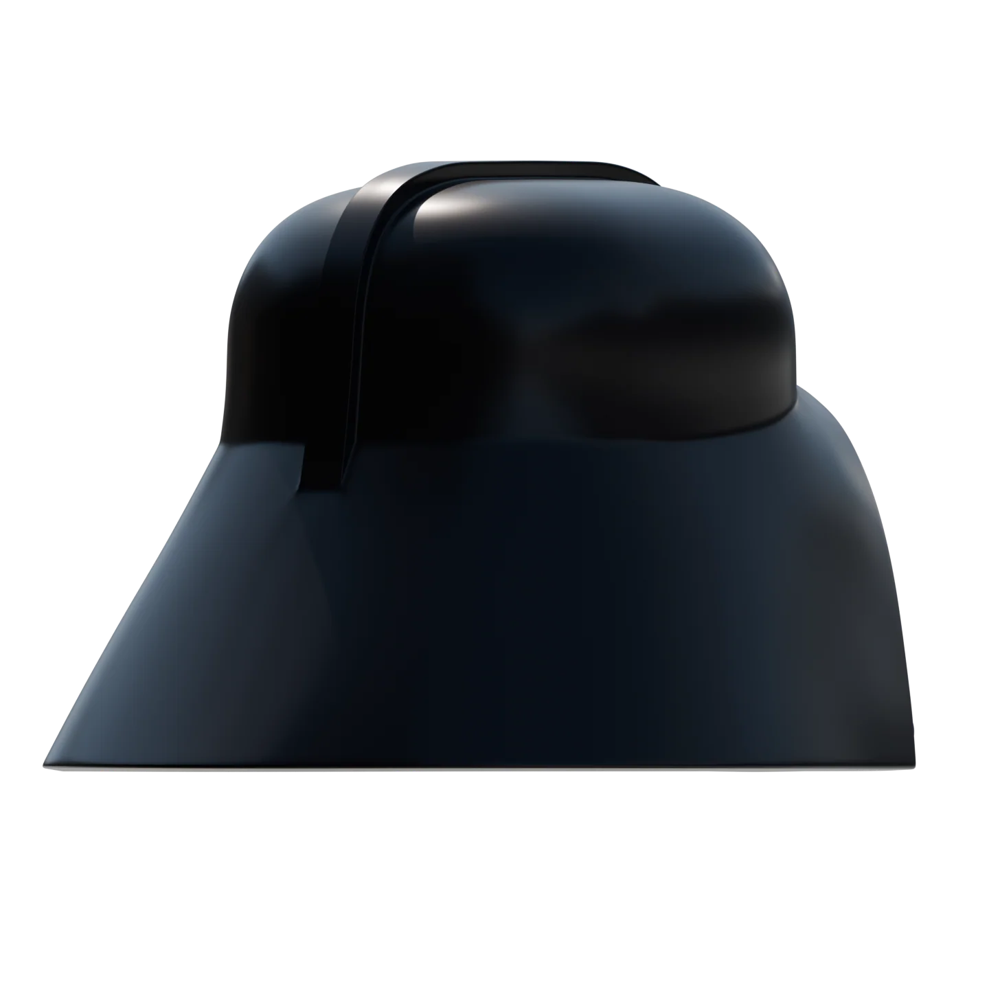 Toy Dark Space Wizard Helmet 3D Model - Image 4