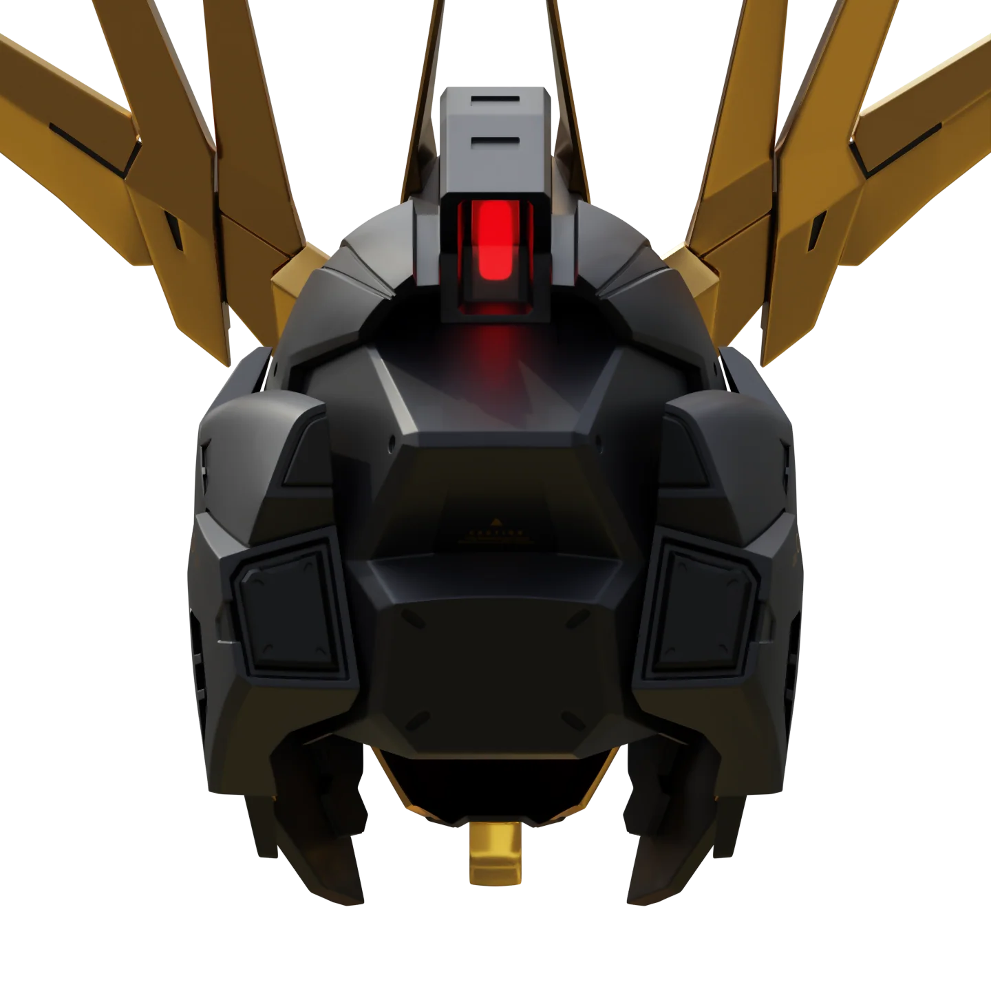Transforming Gundam Banshee [RX-0 Unicorn] Helmet [3D Print Model] - Image 5