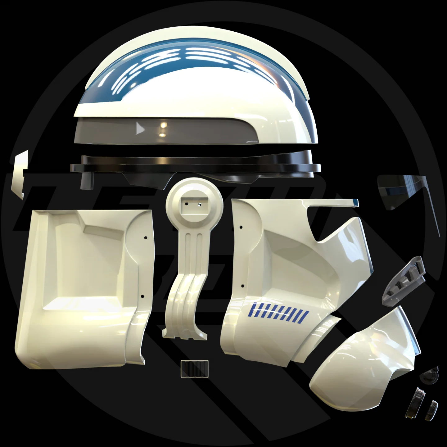 Trooper Phase 2 Live Action Helmet - Image 2
