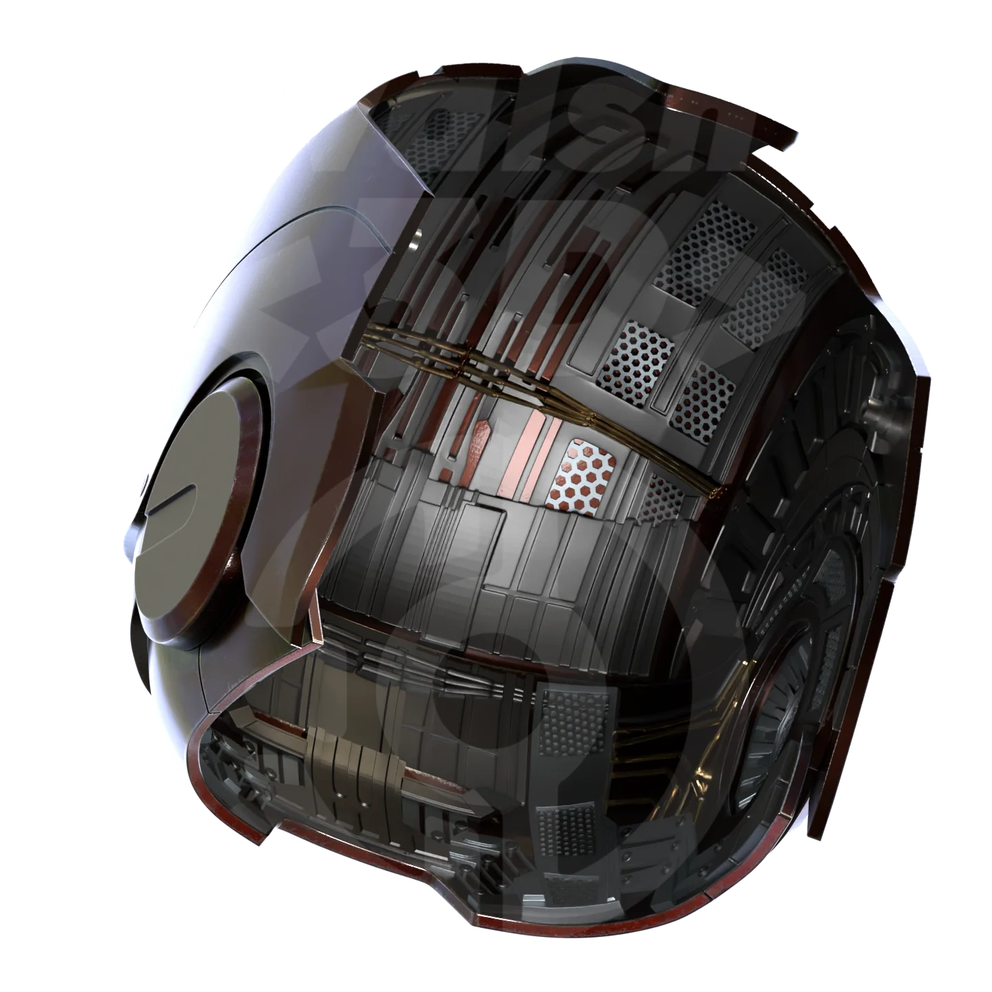 Vek3D/Walsh3D Motorized Mark 7 3D Printable Model - Image 4