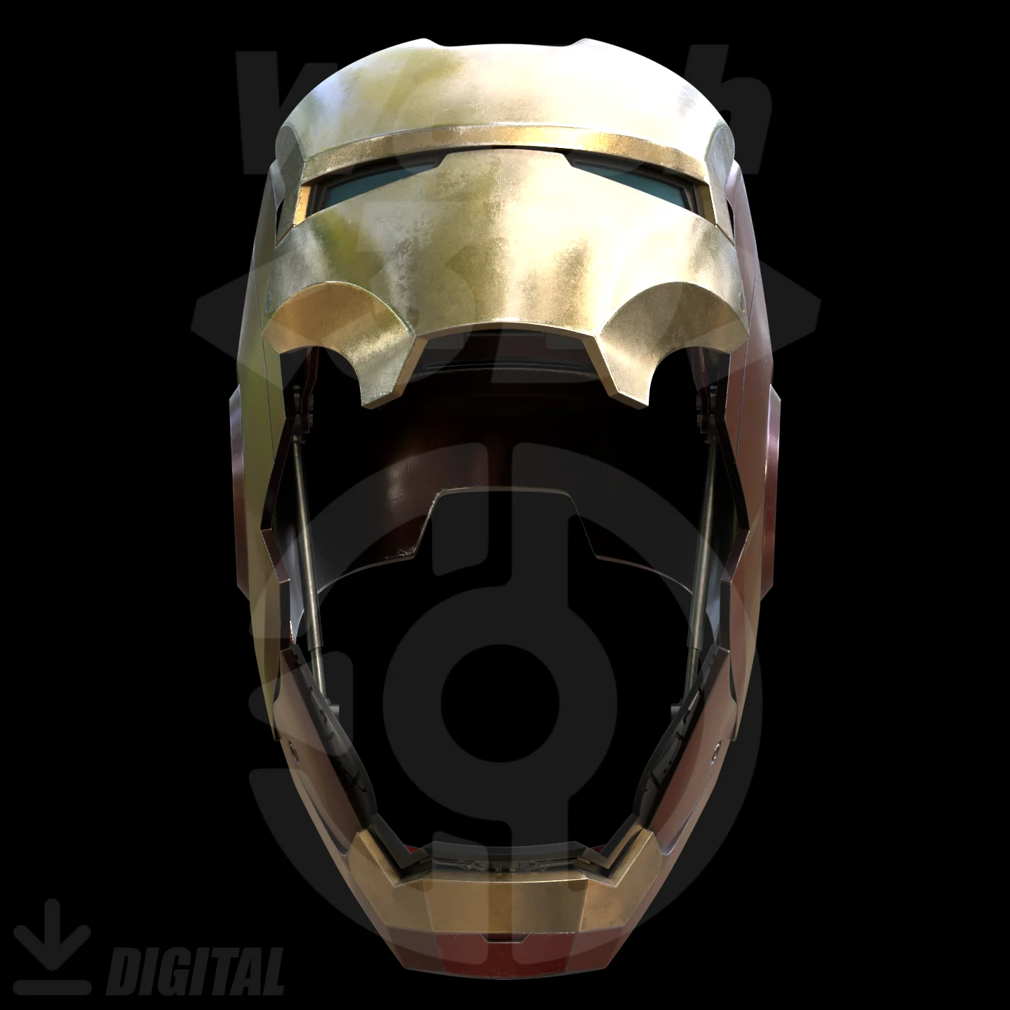 Vek3D/Walsh3D Motorized Mark 7 3D Printable Model - Image 7