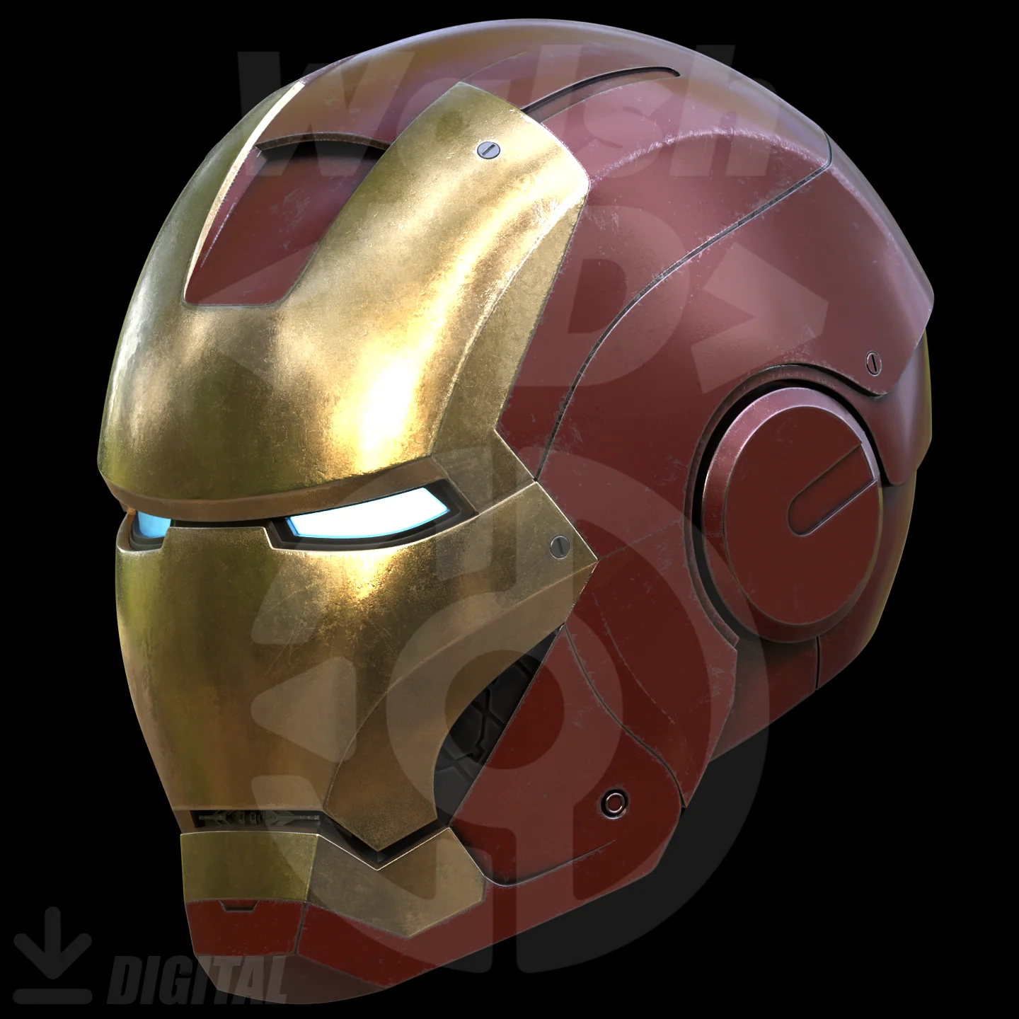 Vek3D/Walsh3D Motorized Mark 7 3D Printable Model - Image 9