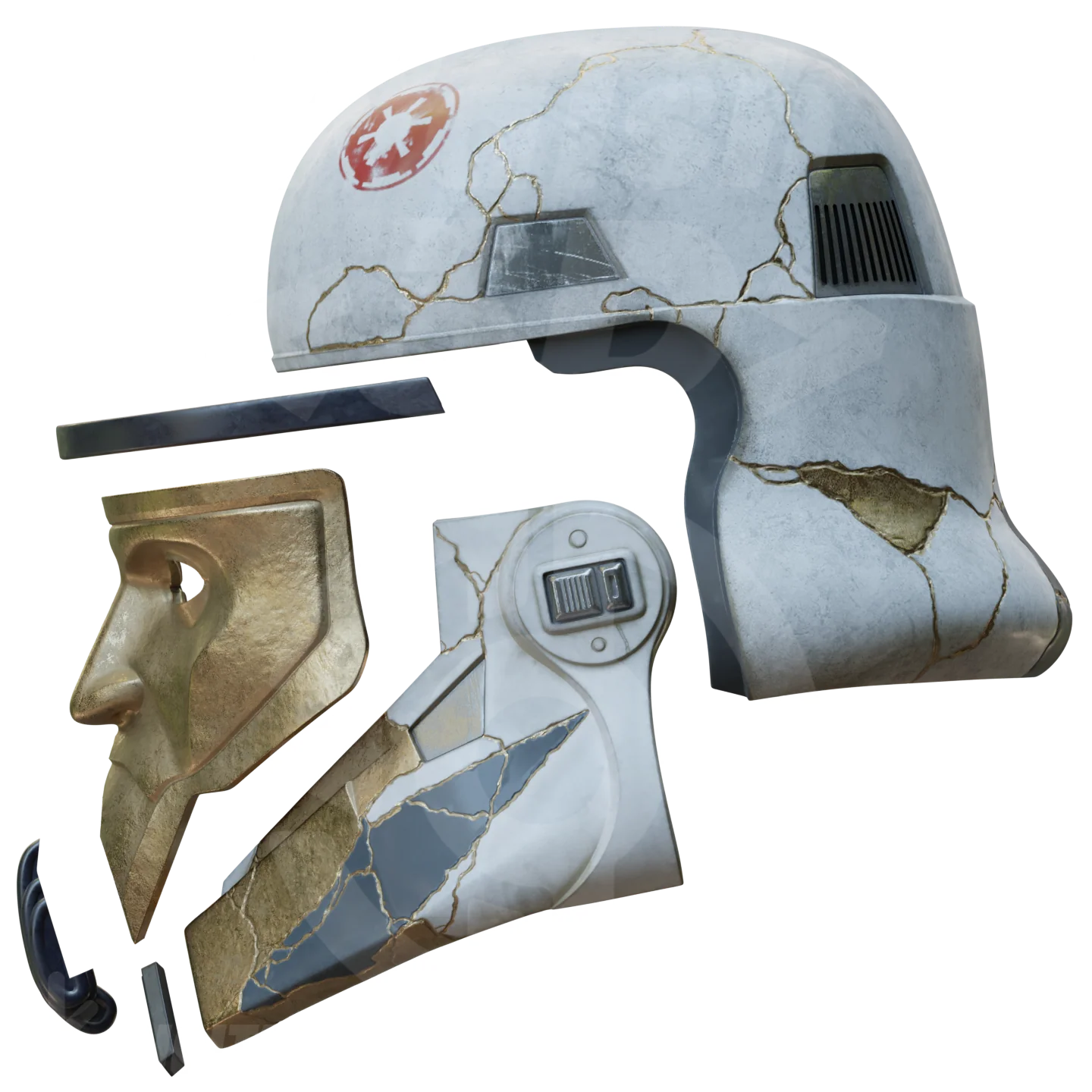 VEK3D / Walsh3D Night Trooper Helmet File - Image 2