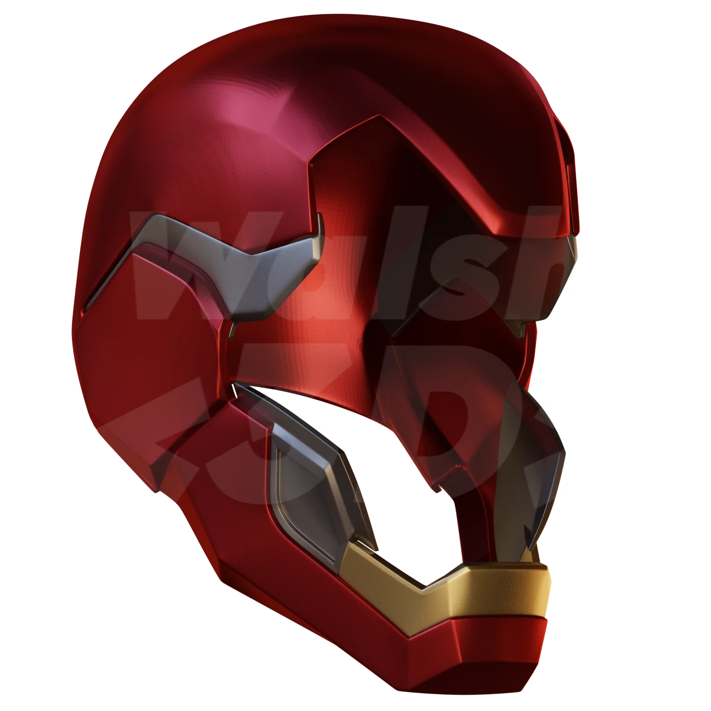 Video Game Mark 85 Helmet 3D Print Model - Image 4