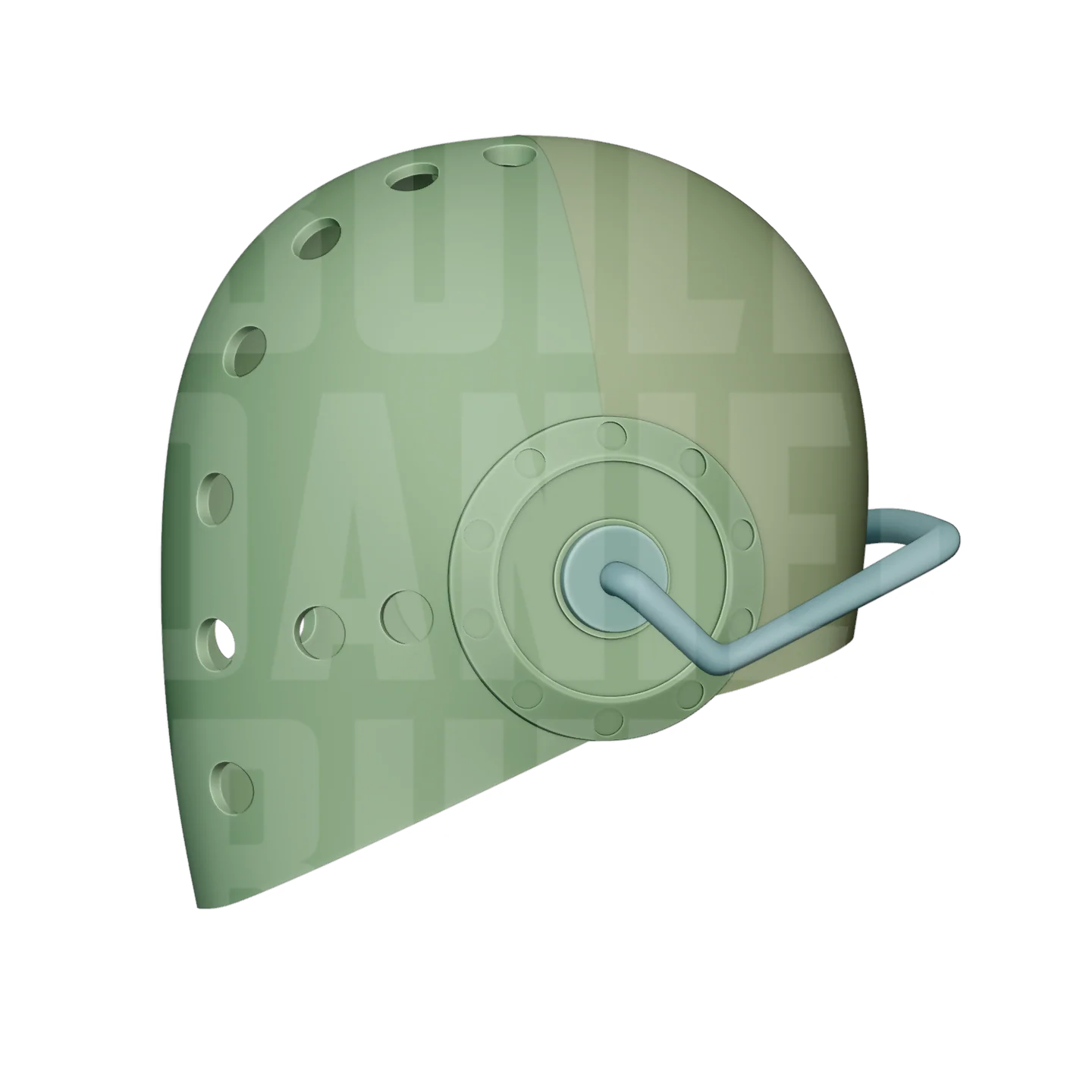 Villian Helmet - 3D File - Image 8