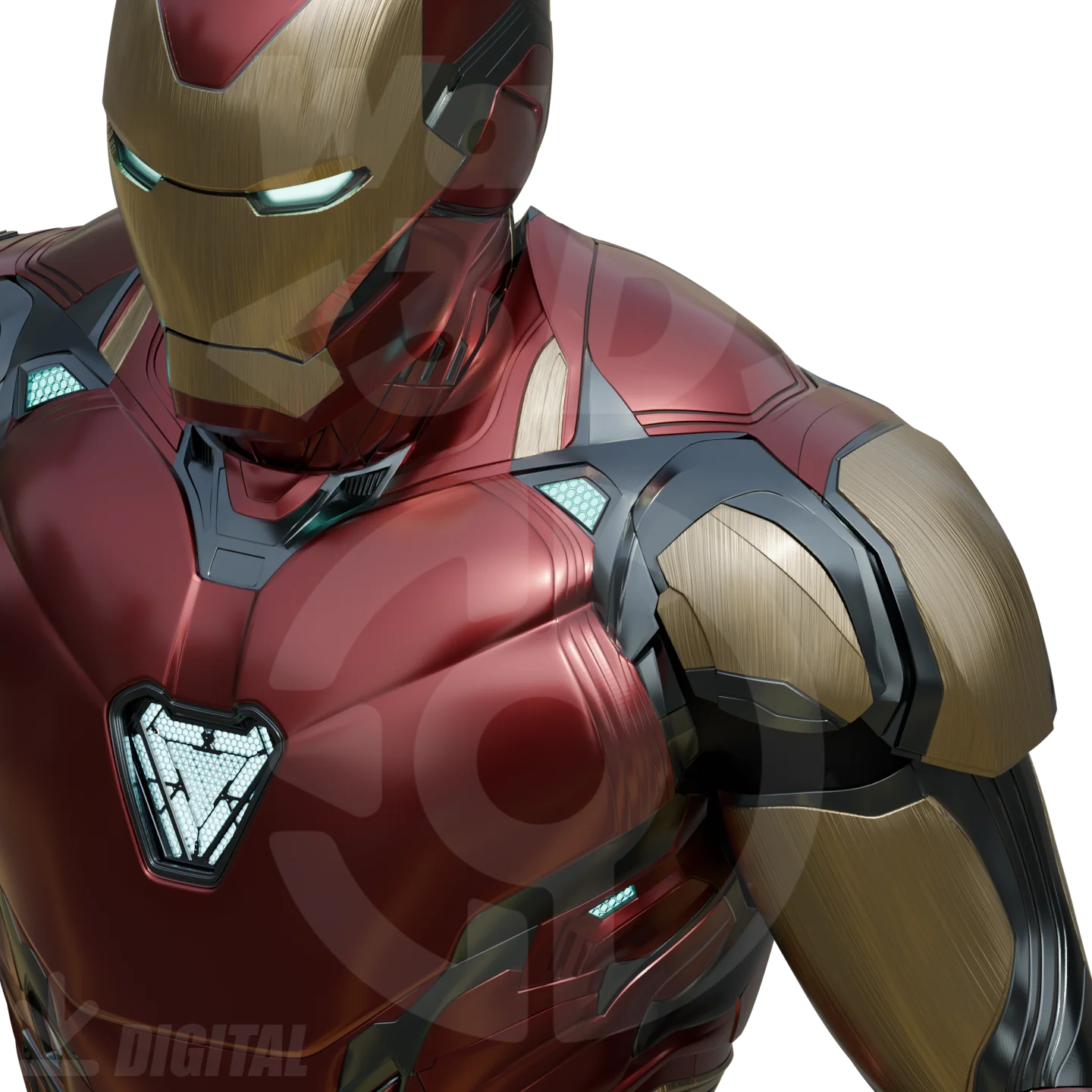 Walsh3D/Vek3D Mark 85 Full Suit 3D Printable Model - Image 13