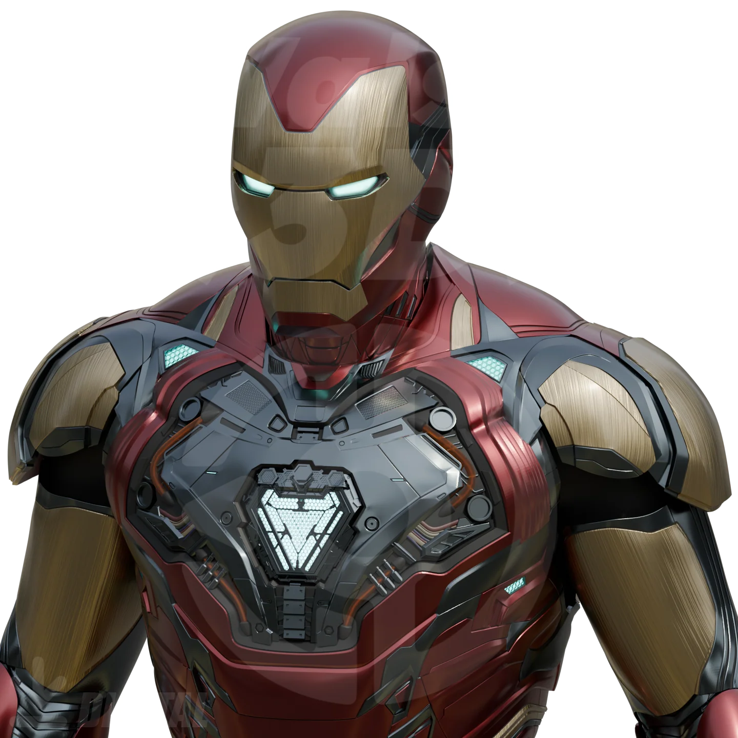 Walsh3D/Vek3D Mark 85 Full Suit 3D Printable Model - Image 2