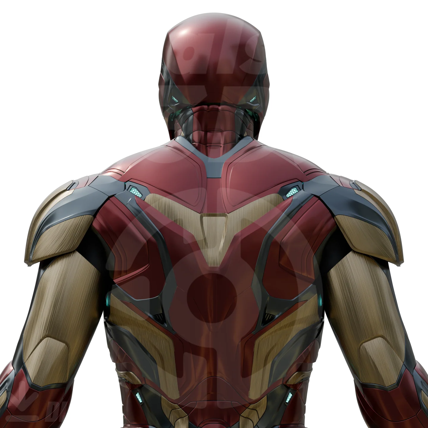 Walsh3D/Vek3D Mark 85 Full Suit 3D Printable Model - Image 8