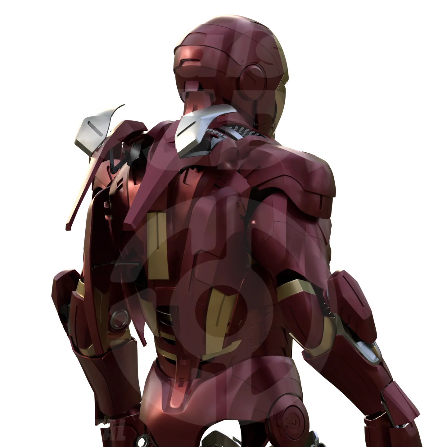 Walsh3D/Vek3D Motorized Mark 7 Suit 3D Printable Model - Image 10