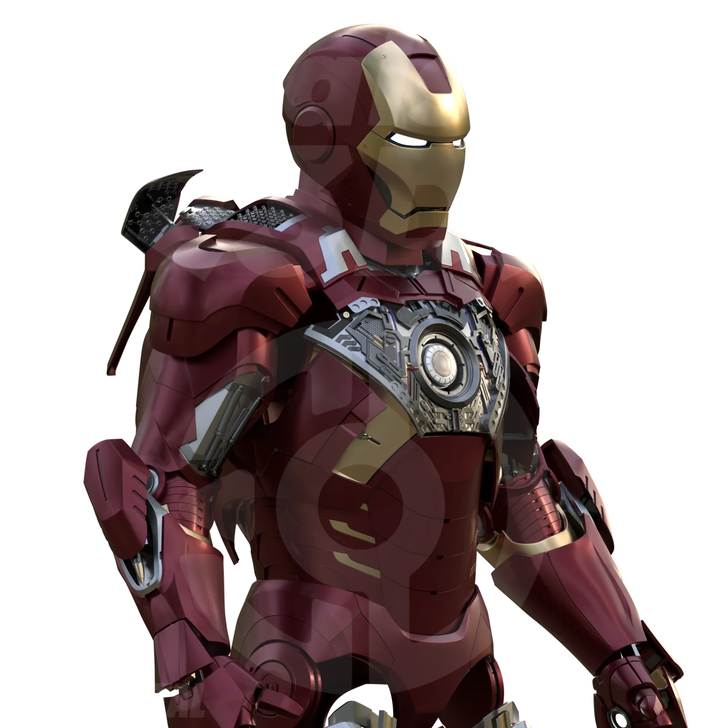 Walsh3D/Vek3D Motorized Mark 7 Suit 3D Printable Model - Image 15